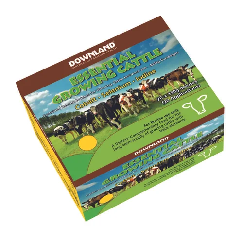 Downland Essential Growing Cattle plus bolus pack
