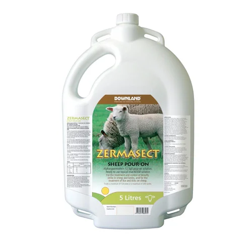 Zermasect pour-on for sheep, five litre