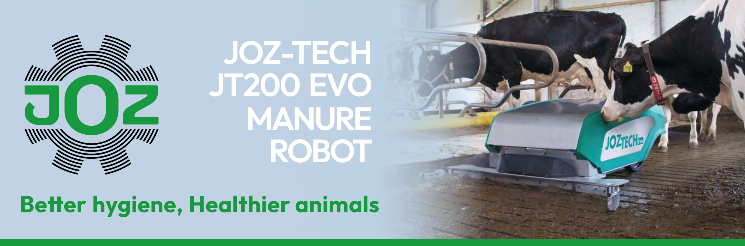 JOZ-Tech JT200 EVO manure robot
