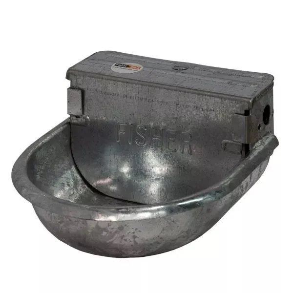 Fisher Alvin A101 galvanised self-filling livestock drinker bowl