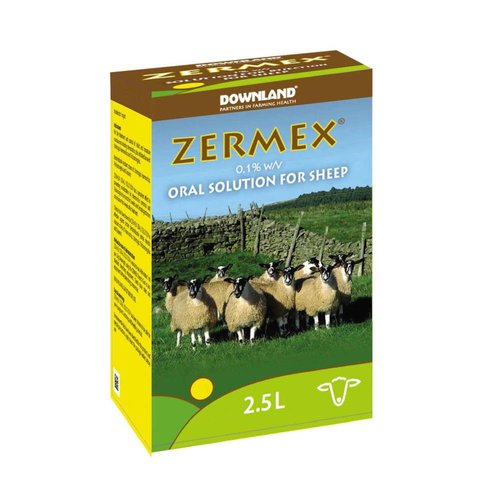 Zermex 0.1 per cent oral drench for sheep