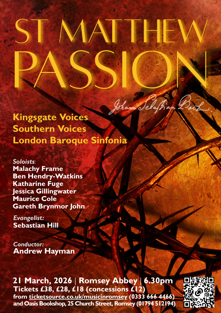 Kingsgate Voices - Bach: St Matthew Passion