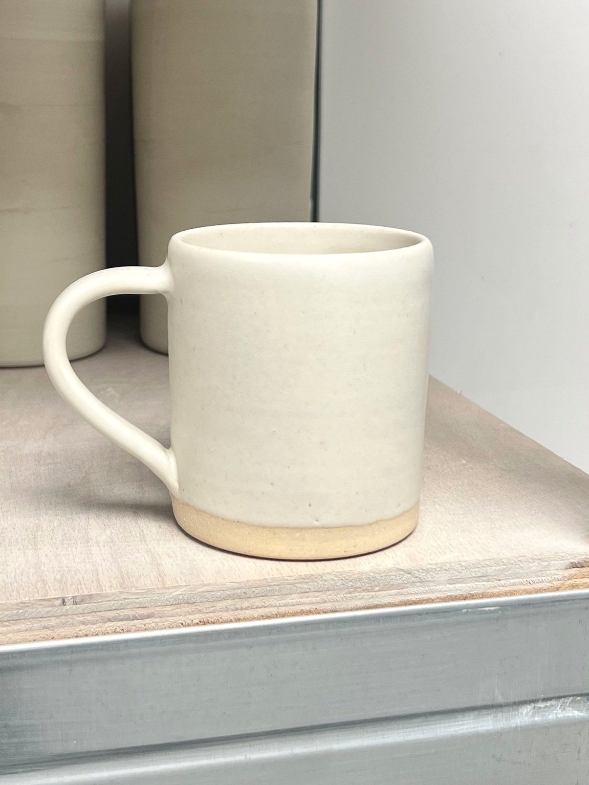 Seconds Large Mug, Chalk White