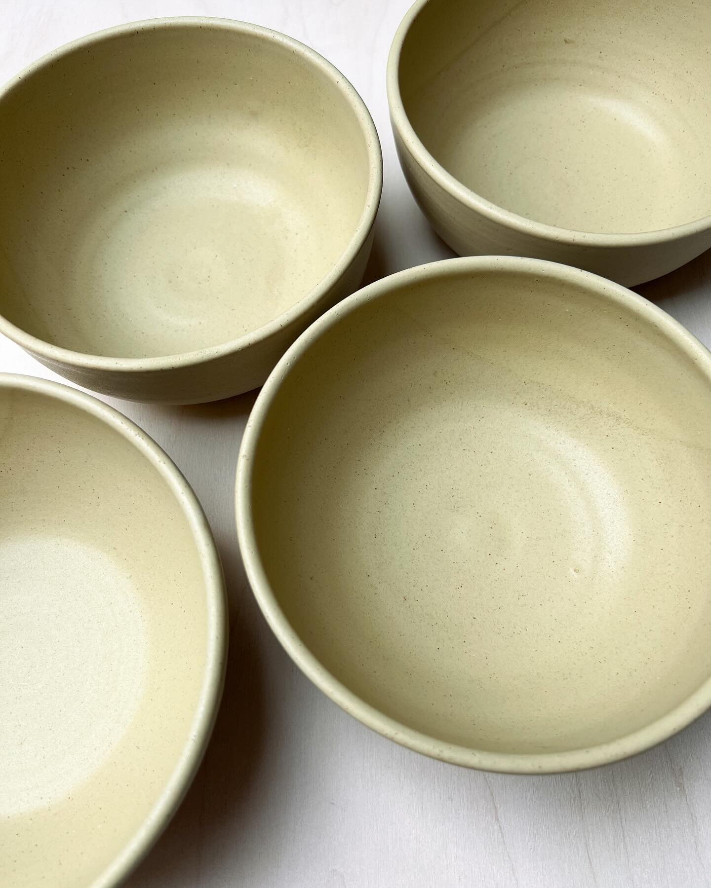 Bowls&hellip;

This bowl commission was for a very special person in my life. She wanted cereal or soup bowls to add to her existing collection in her house by the sea. She says they&rsquo;ve nestled in quite nicely. I&rsquo;m thinking about adding o