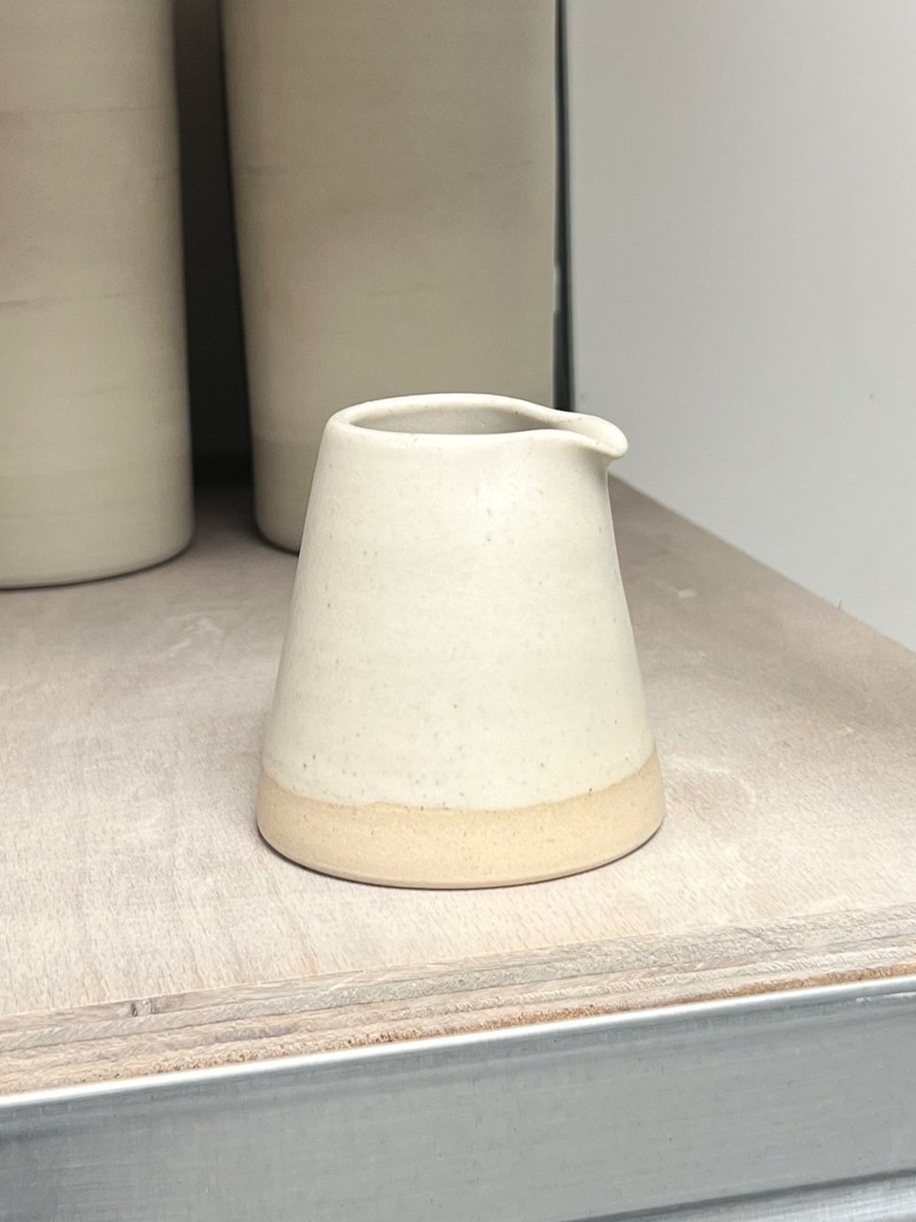 Seconds Small Jug, Chalk White