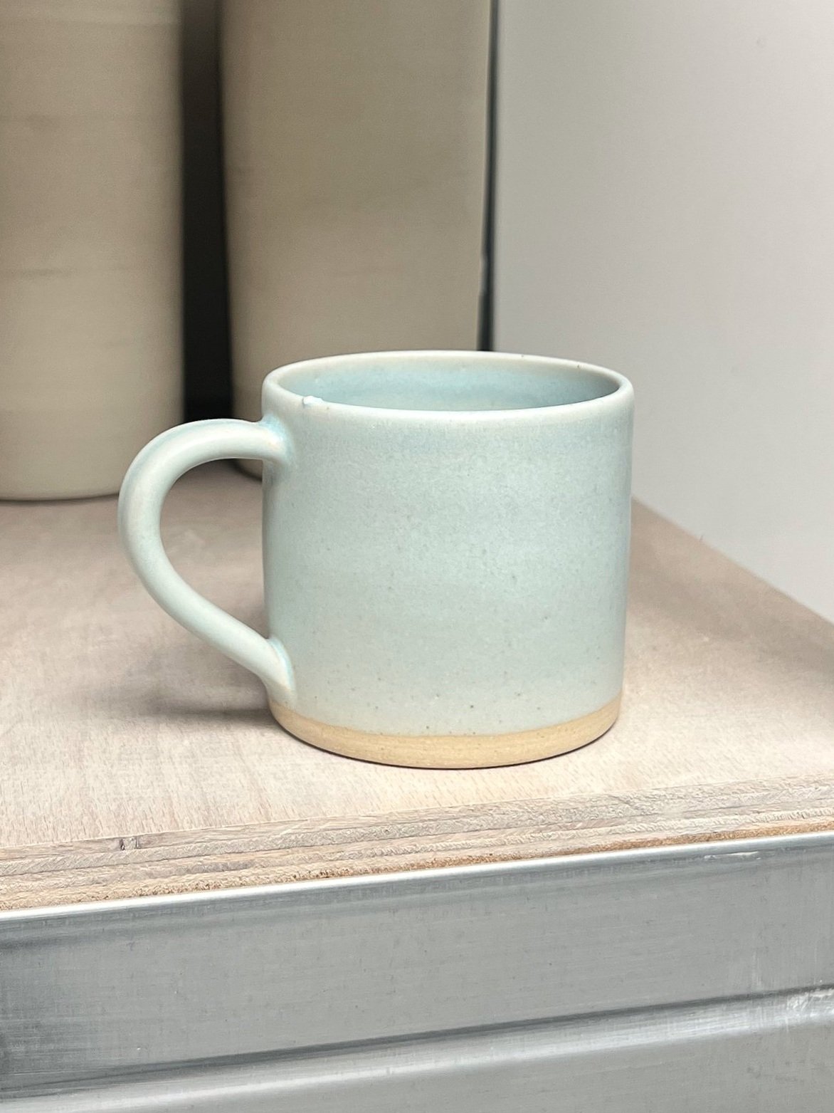 Seconds Small Mug, Mist Blue