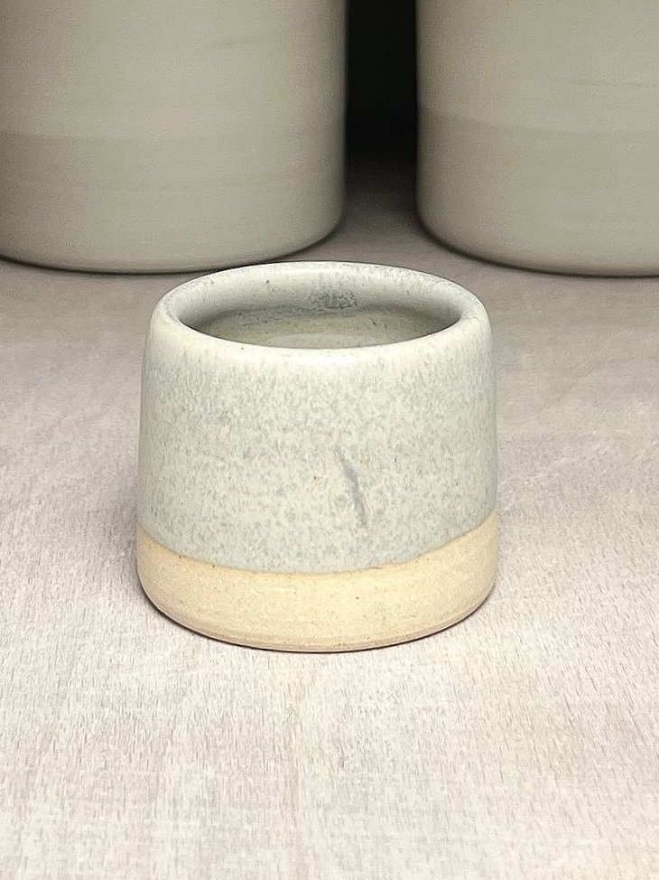 Seconds Mini Beaker, Pebble Grey