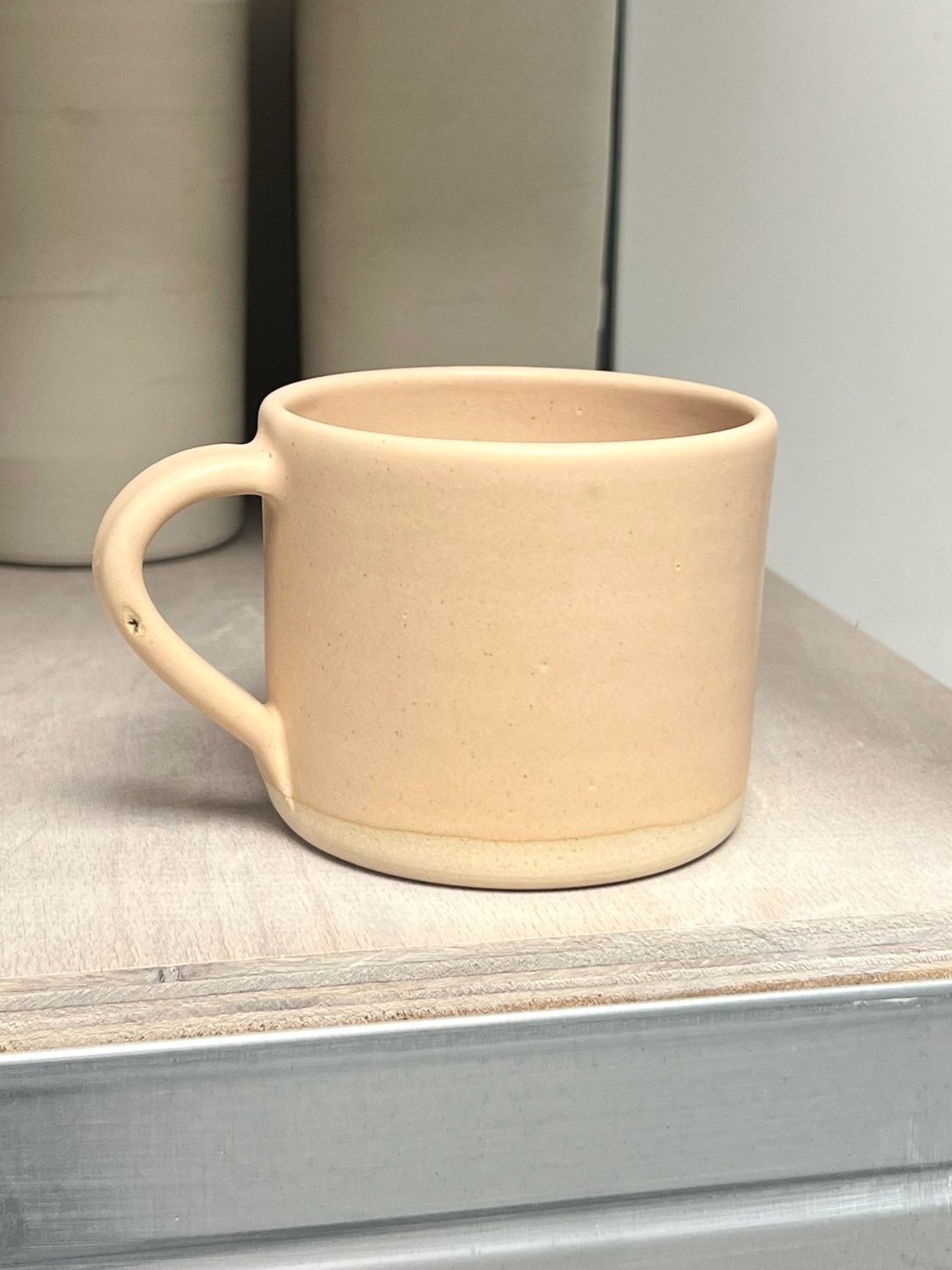 Seconds Medium Mug, Shell Pink