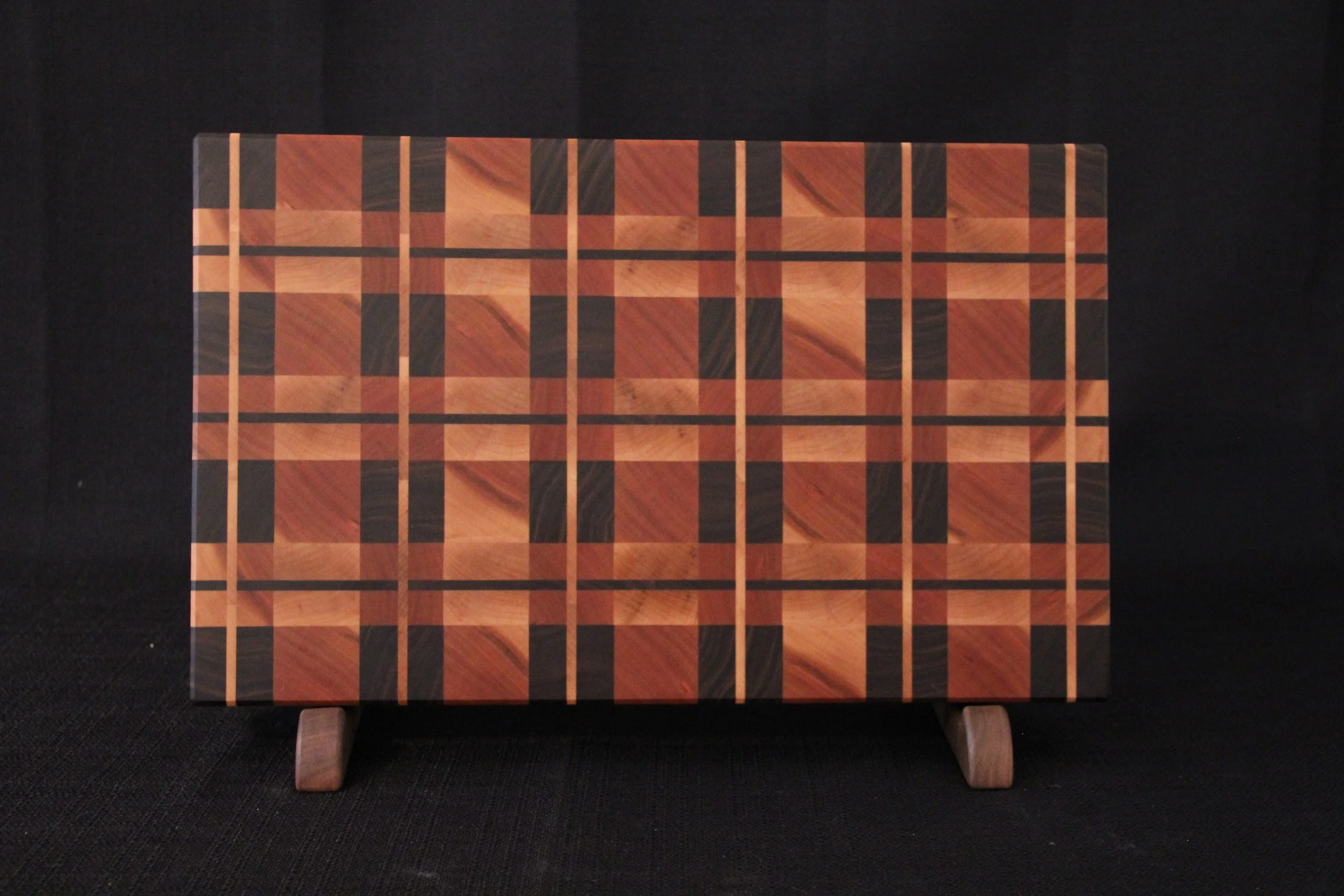 Plaid End Grain