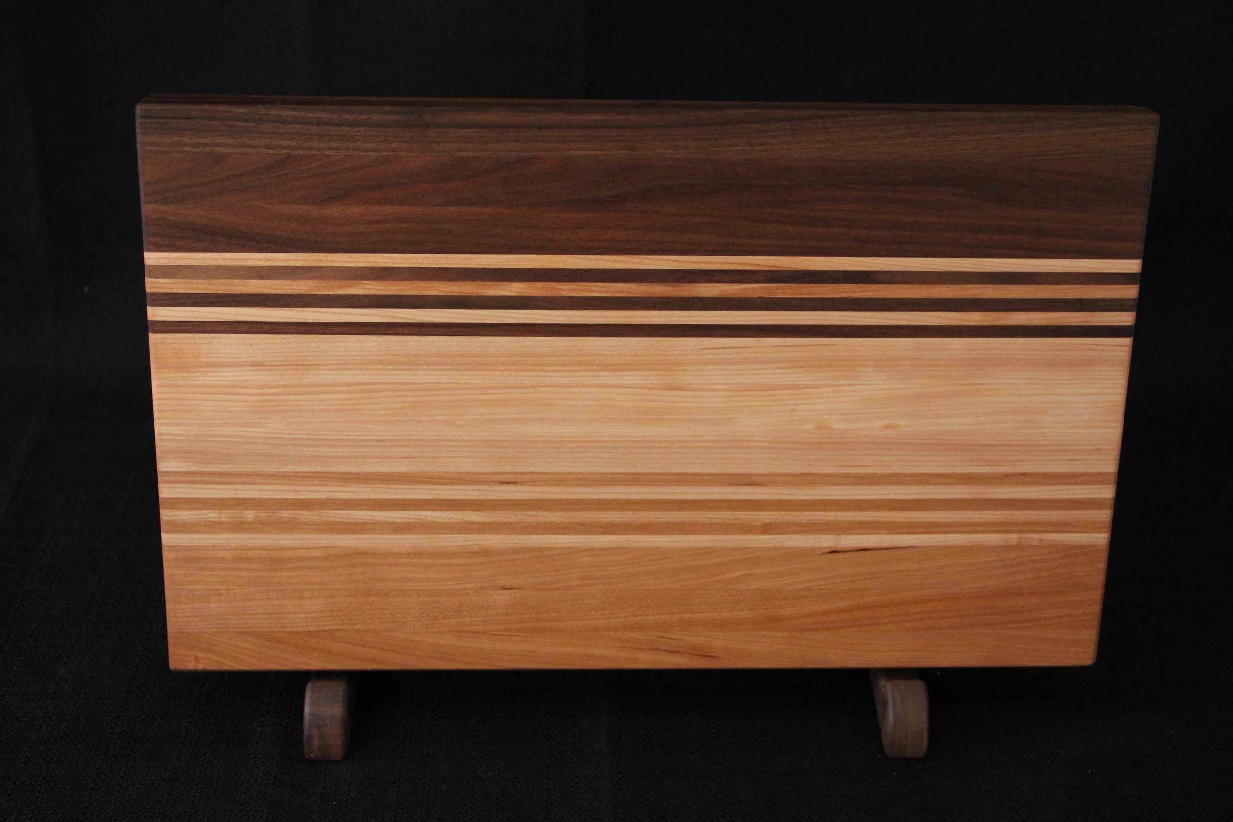 Walnut, Maple, and Cherry