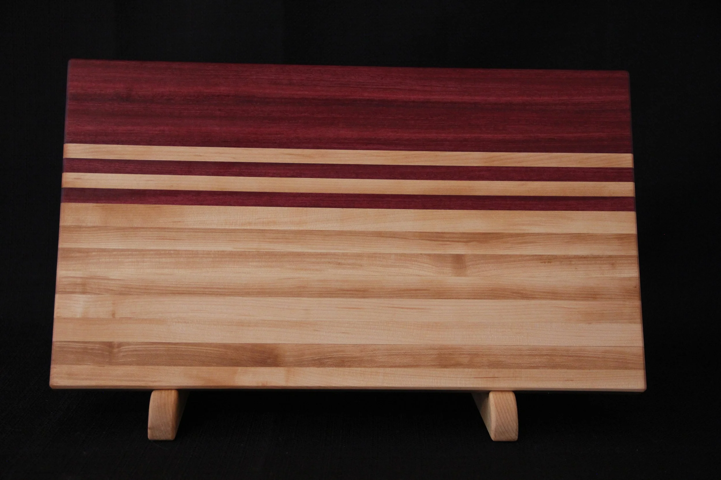 Purpleheart and Maple