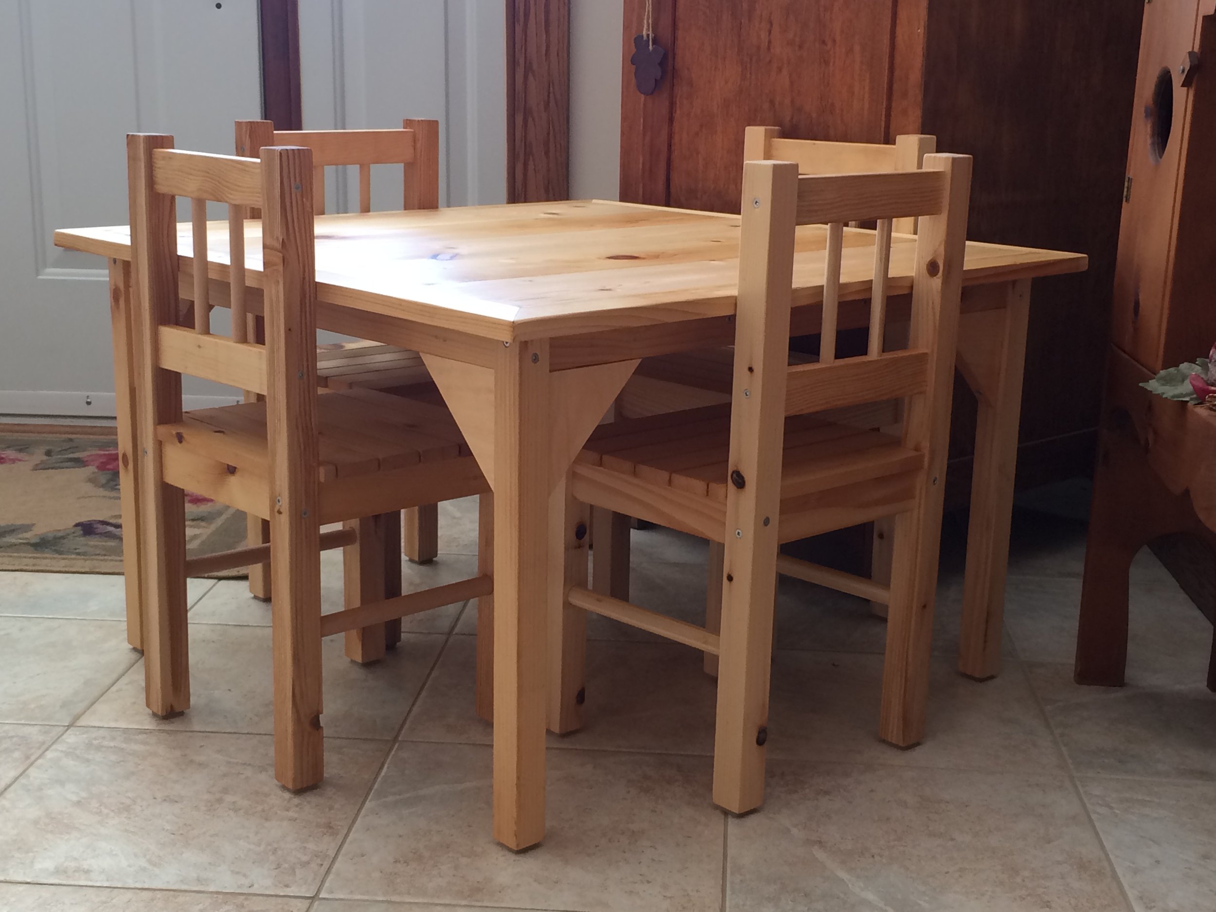 Children's Table and Chairs
