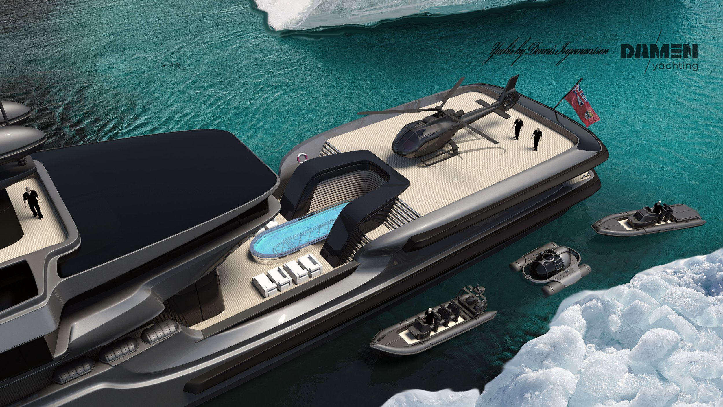 65m DAMEN — DENNIS INGEMANSSON YACHTS