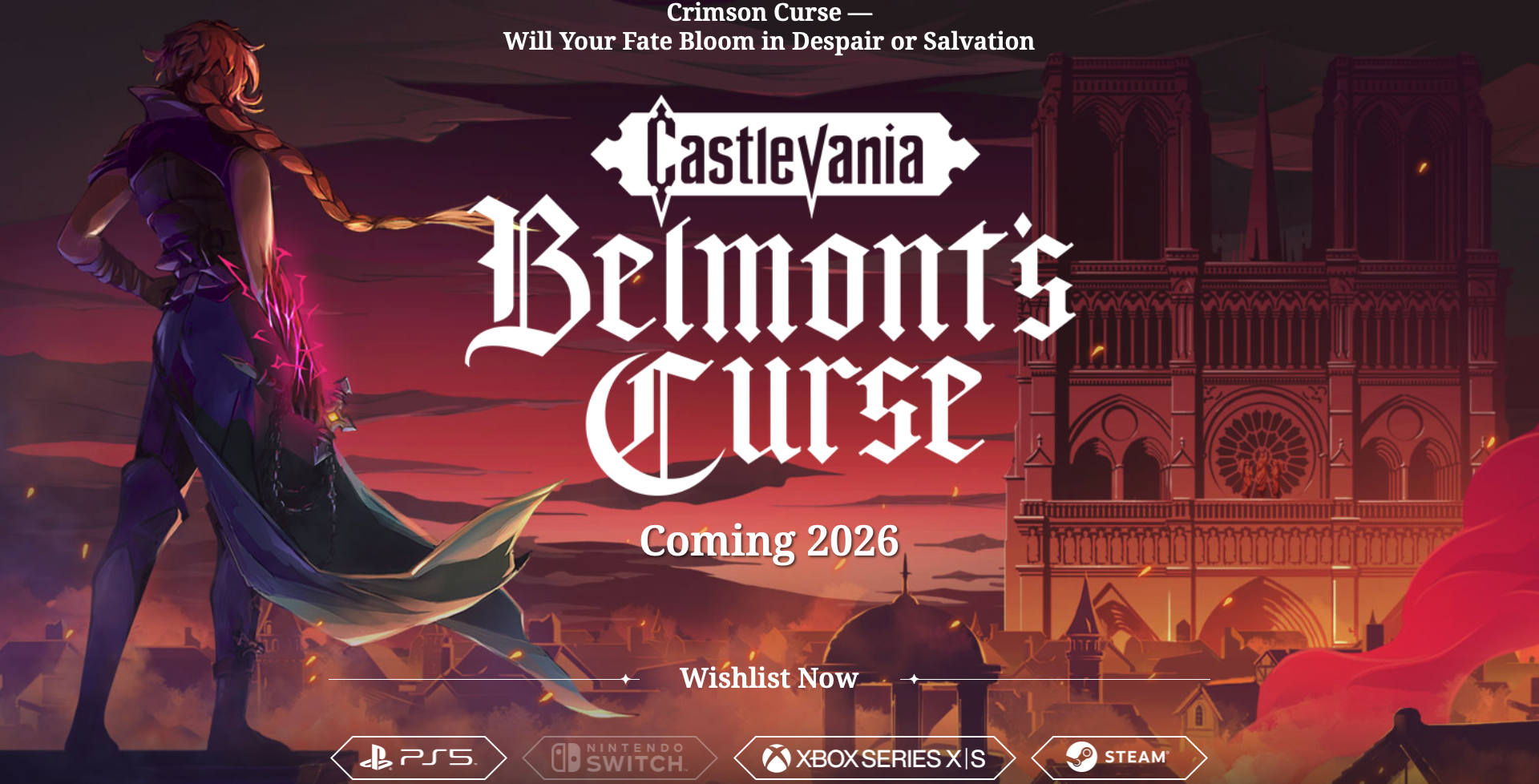 Castlevania: Belmont’s Curse Announced for 2026 During PlayStation State of Play