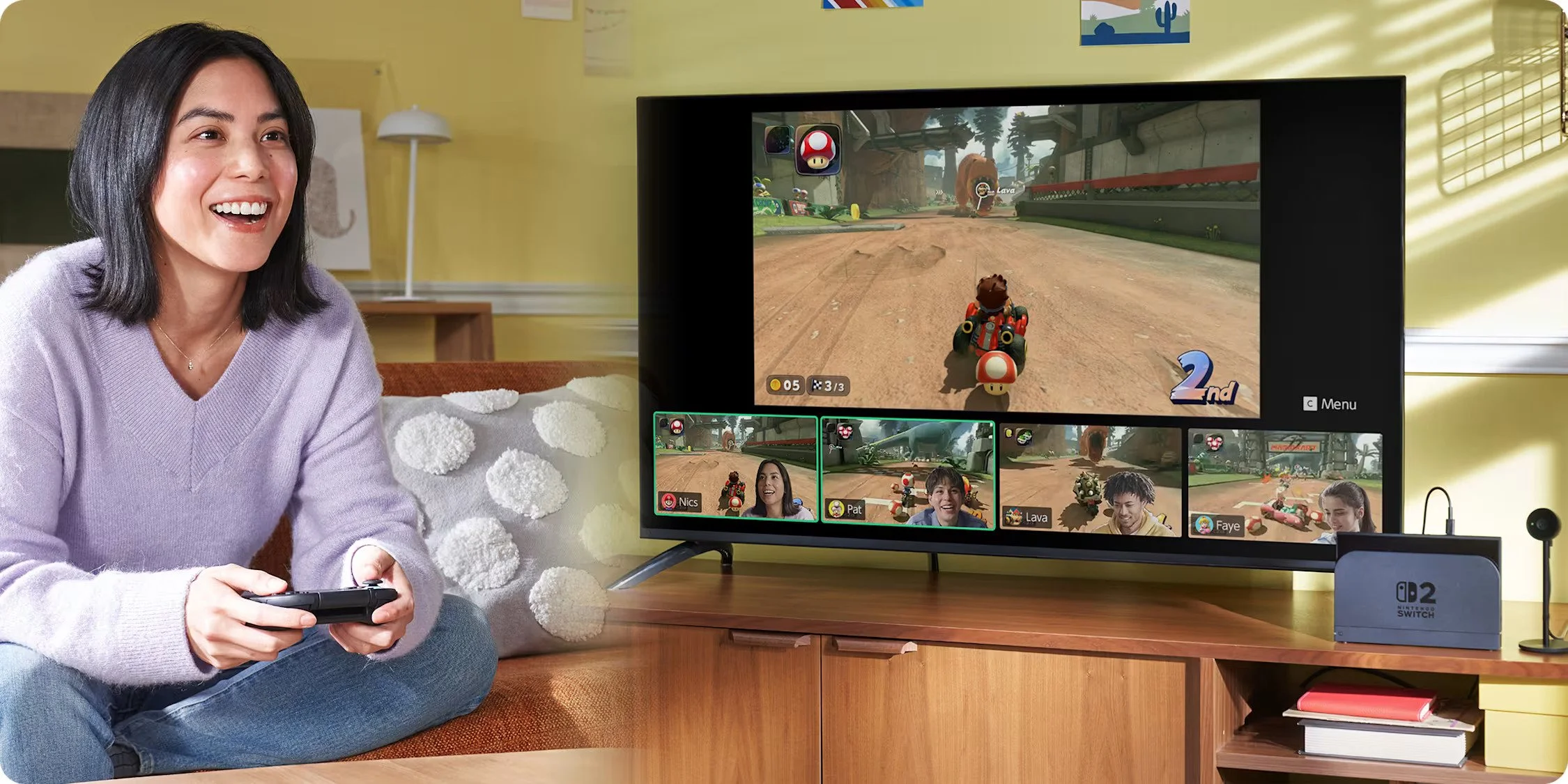 GameChat Camera Features and Shared Play Tools Redefine Switch 2’s Social Experience