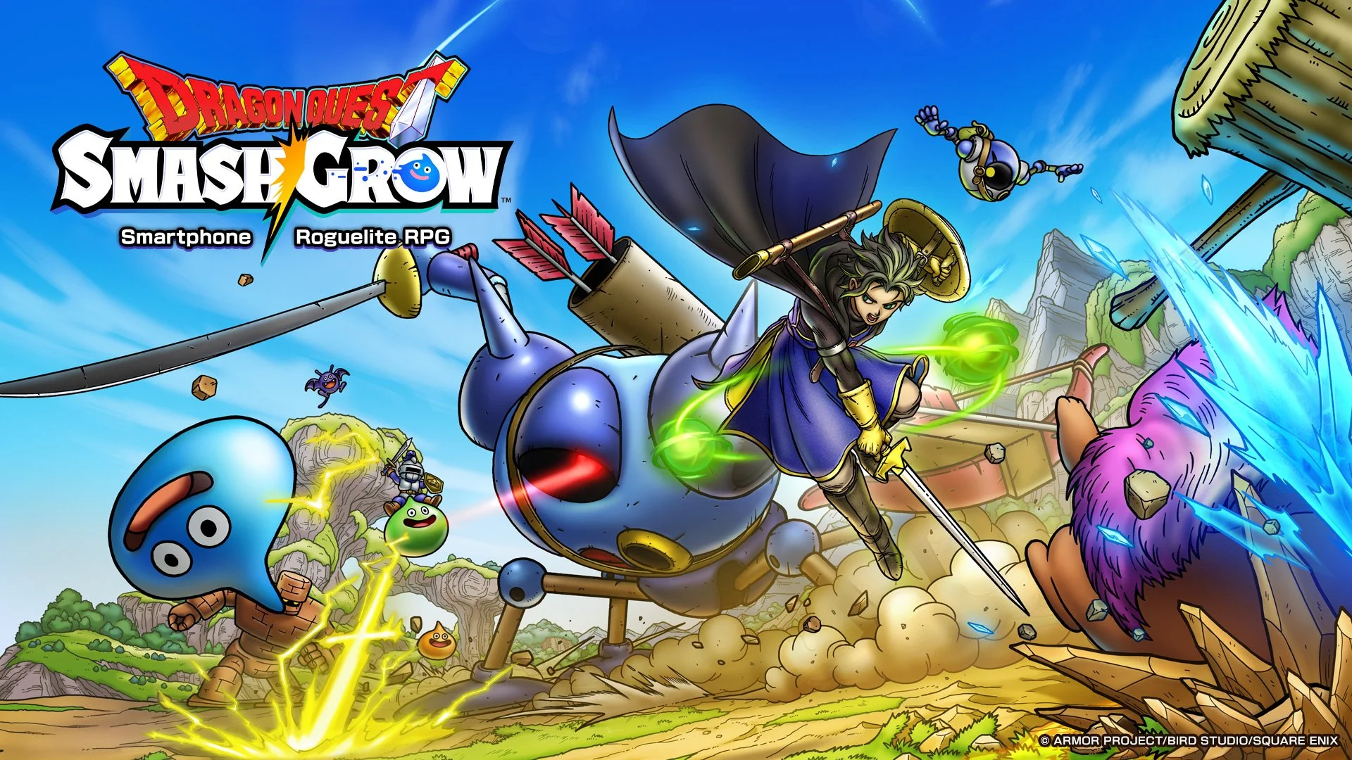 Dragon Quest Smash/Grow Launches, Giving Square Enix a New Mobile Roguelite Bet