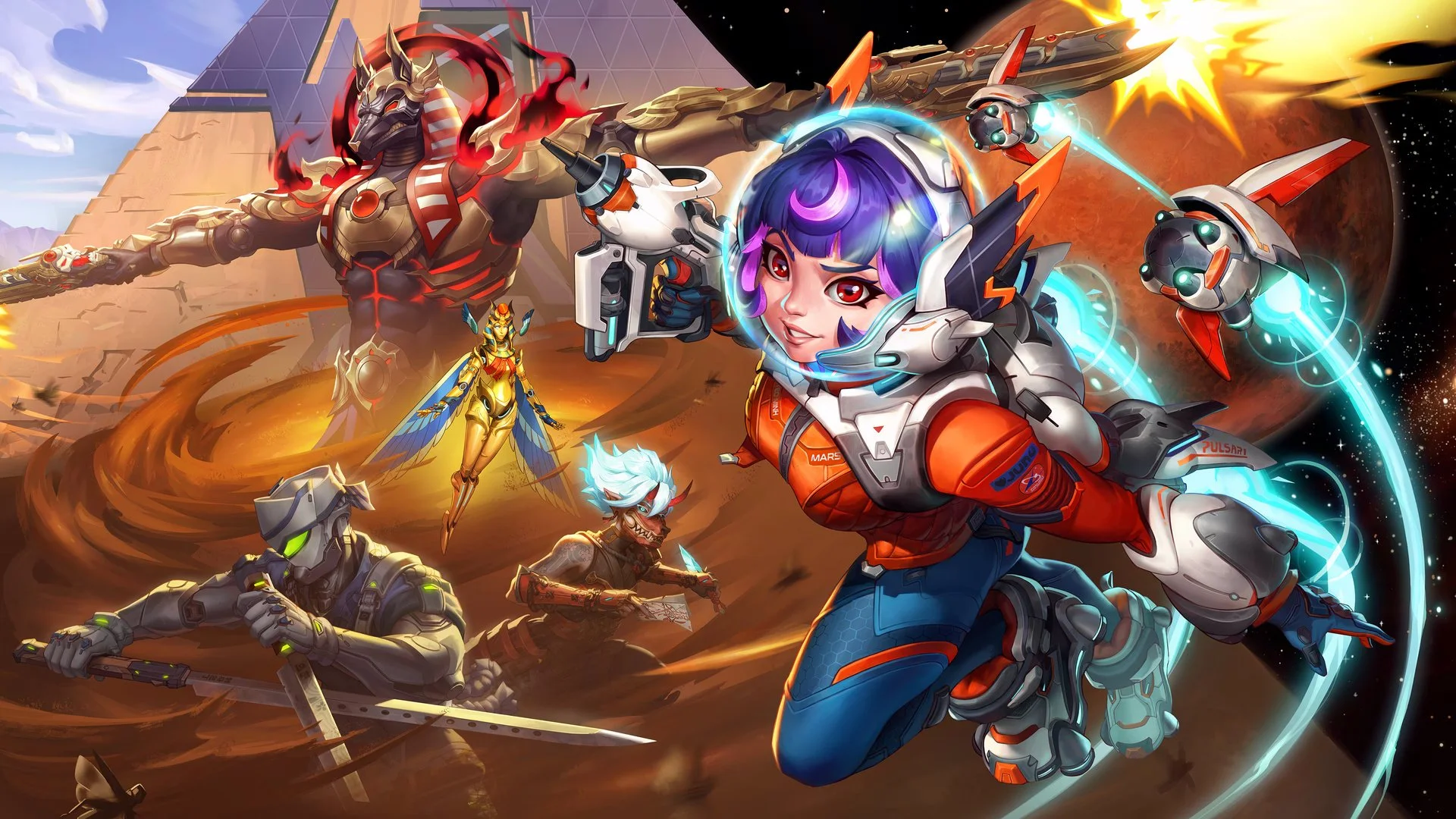 Overwatch 2 Update Rebalances Tank Survivability and Improves Queue Times