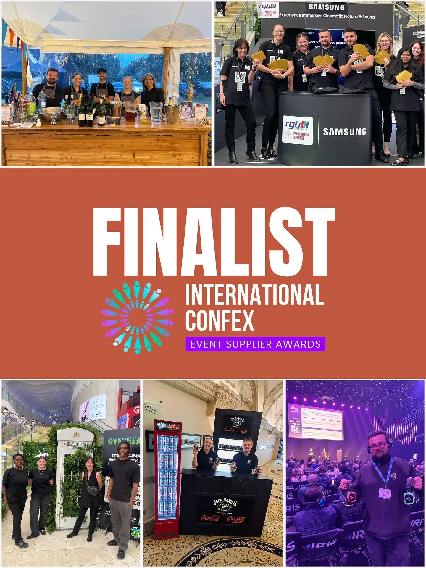 We&rsquo;re delighted to have been nominated in two categories for the International Confex Supplier Awards!

🌟 Best New Supplier
🌟 Customer Experience Award

Having recently entered the meetings, incentives, conferences, and exhibitions (MICE) sec
