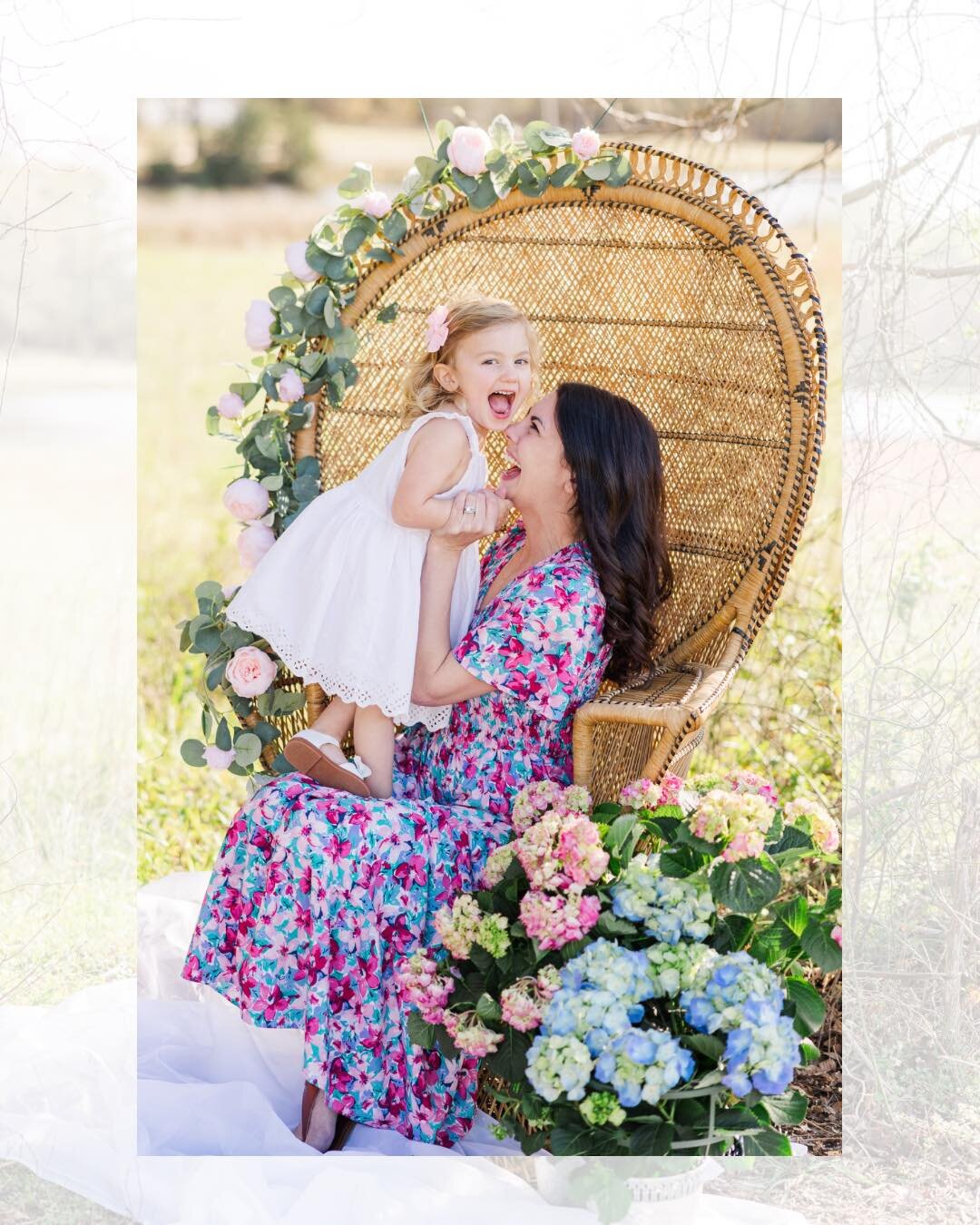 I am super excited to host Mother&rsquo;s Day minis this year! 

Moms I know you have a million photos of your babies on your phone, but how many are YOU in? This is the perfect gift for yourself or a mama you love! 

Booking opens April 1st, or this