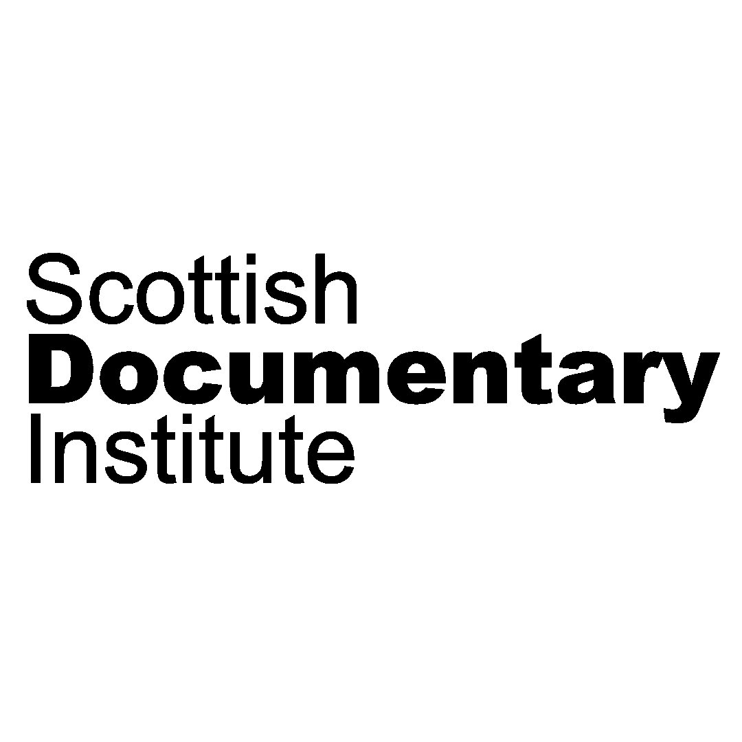 Logo of the Scottish Documentary Institute with black text on a white background.