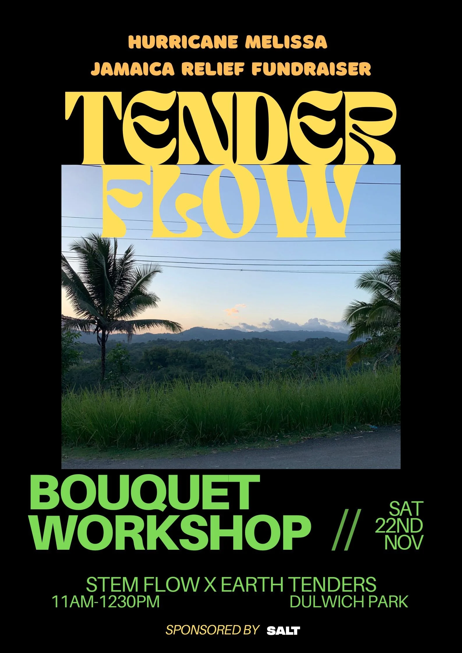 Stem.Flow: Bouquet workshop (+fundraiser!)