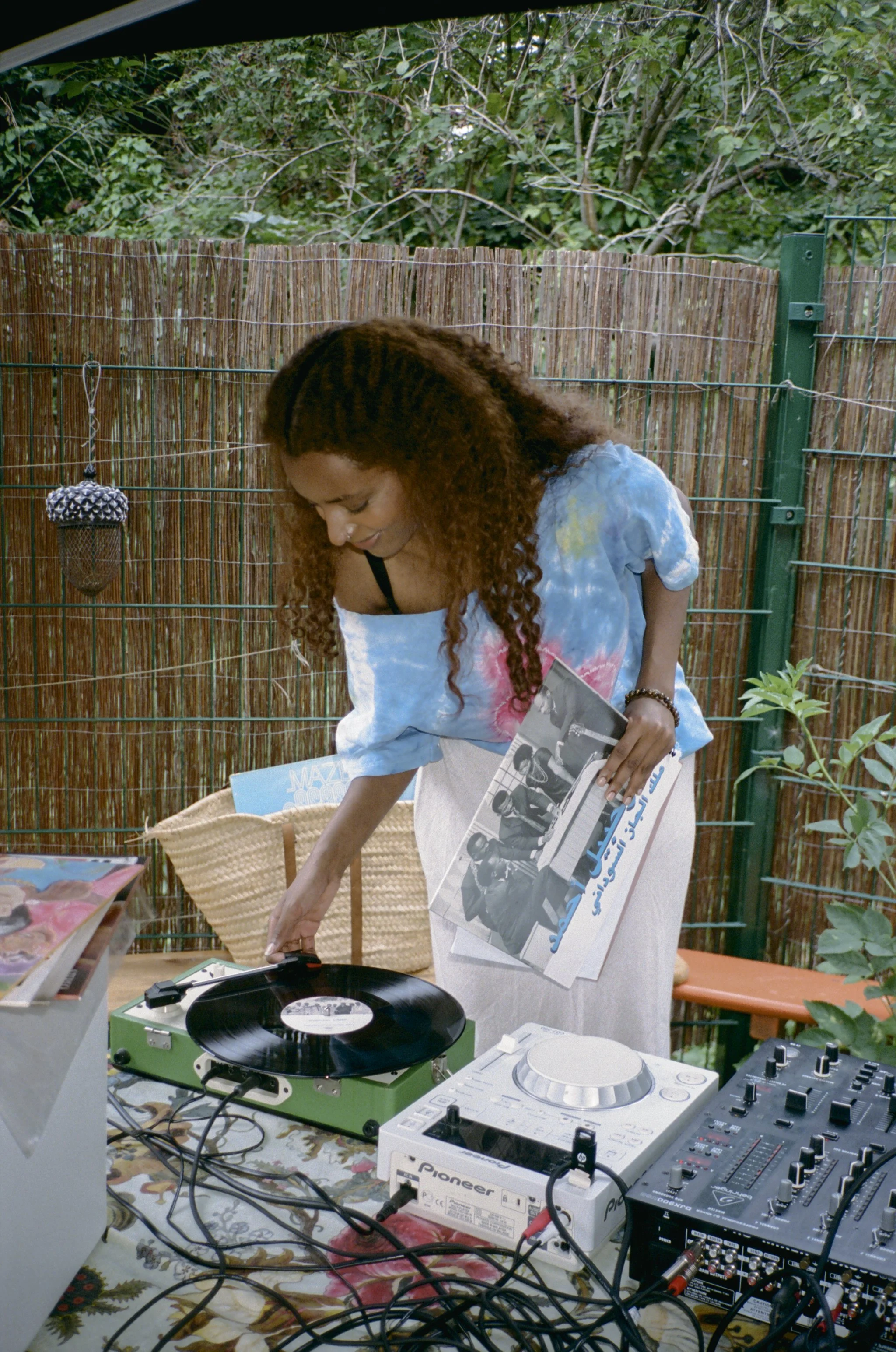 summer gathering, invitation to bring along your vinyl. 
photo by bardha krasniqi