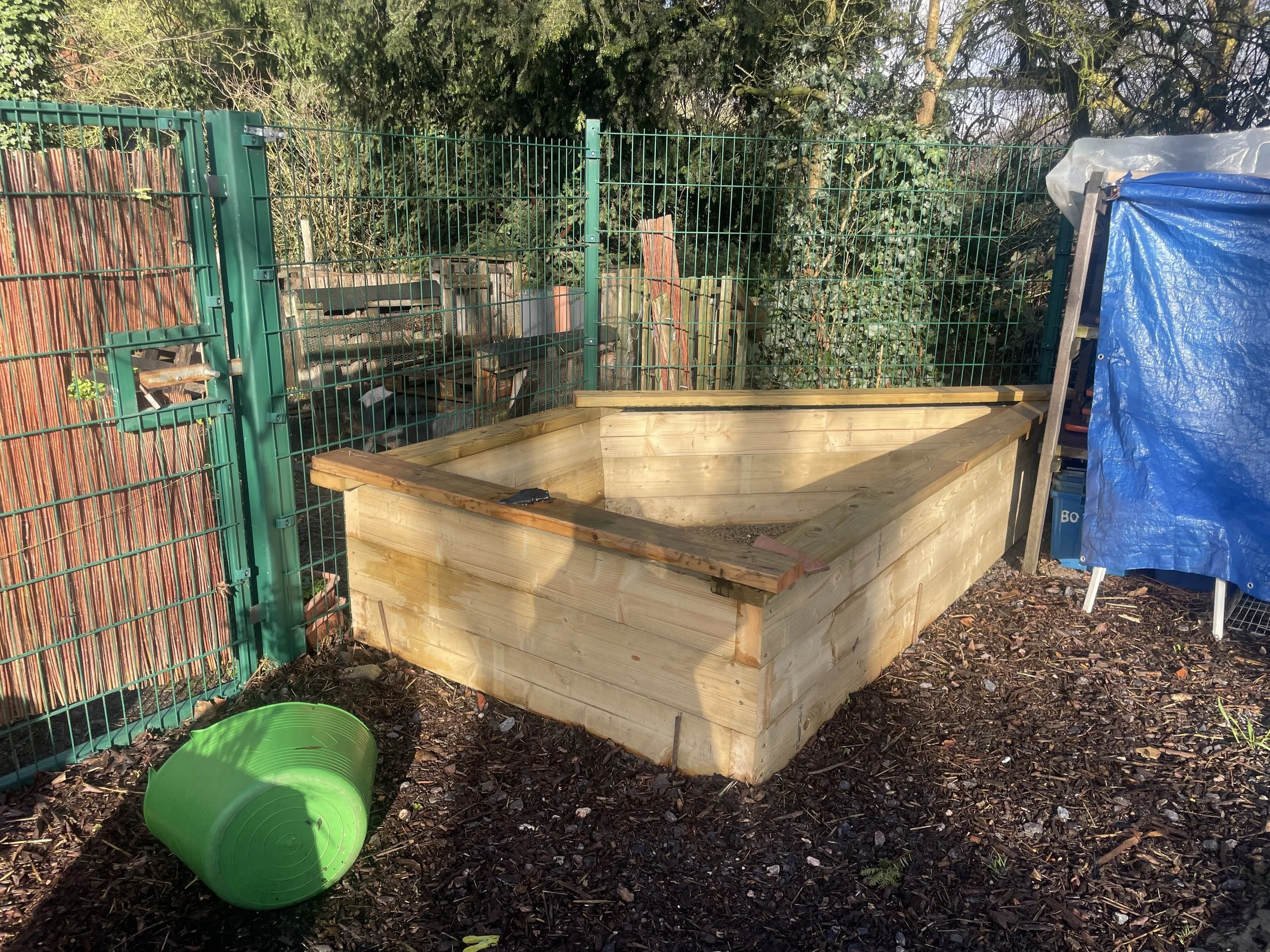 pond built! march 2026