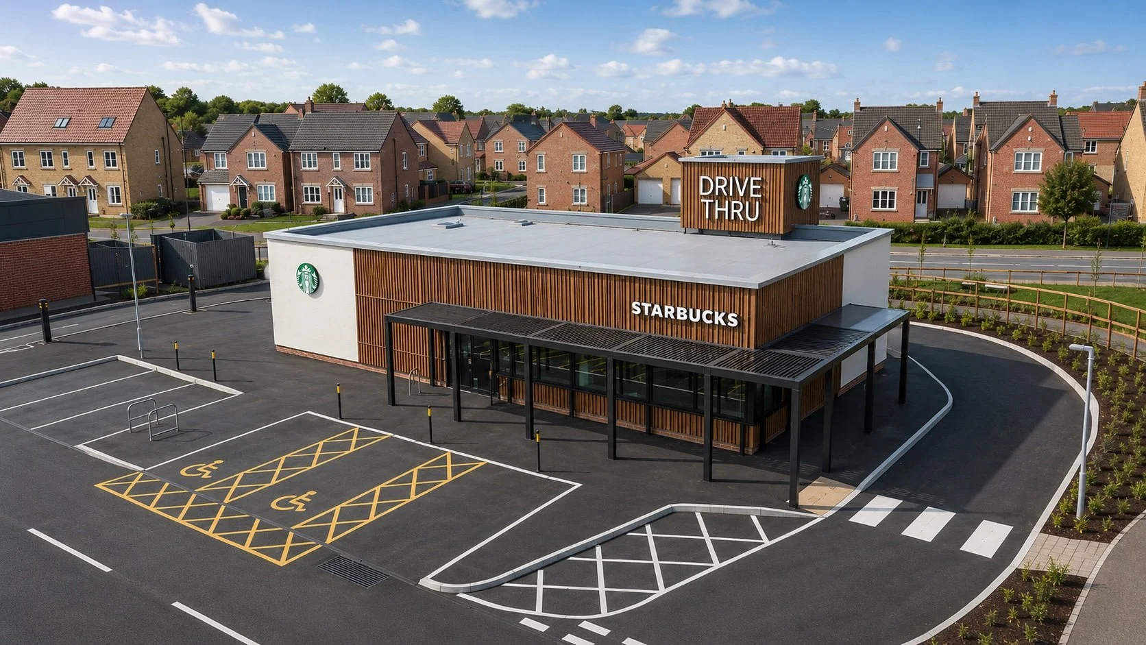Starbucks Coffee Drive Thru