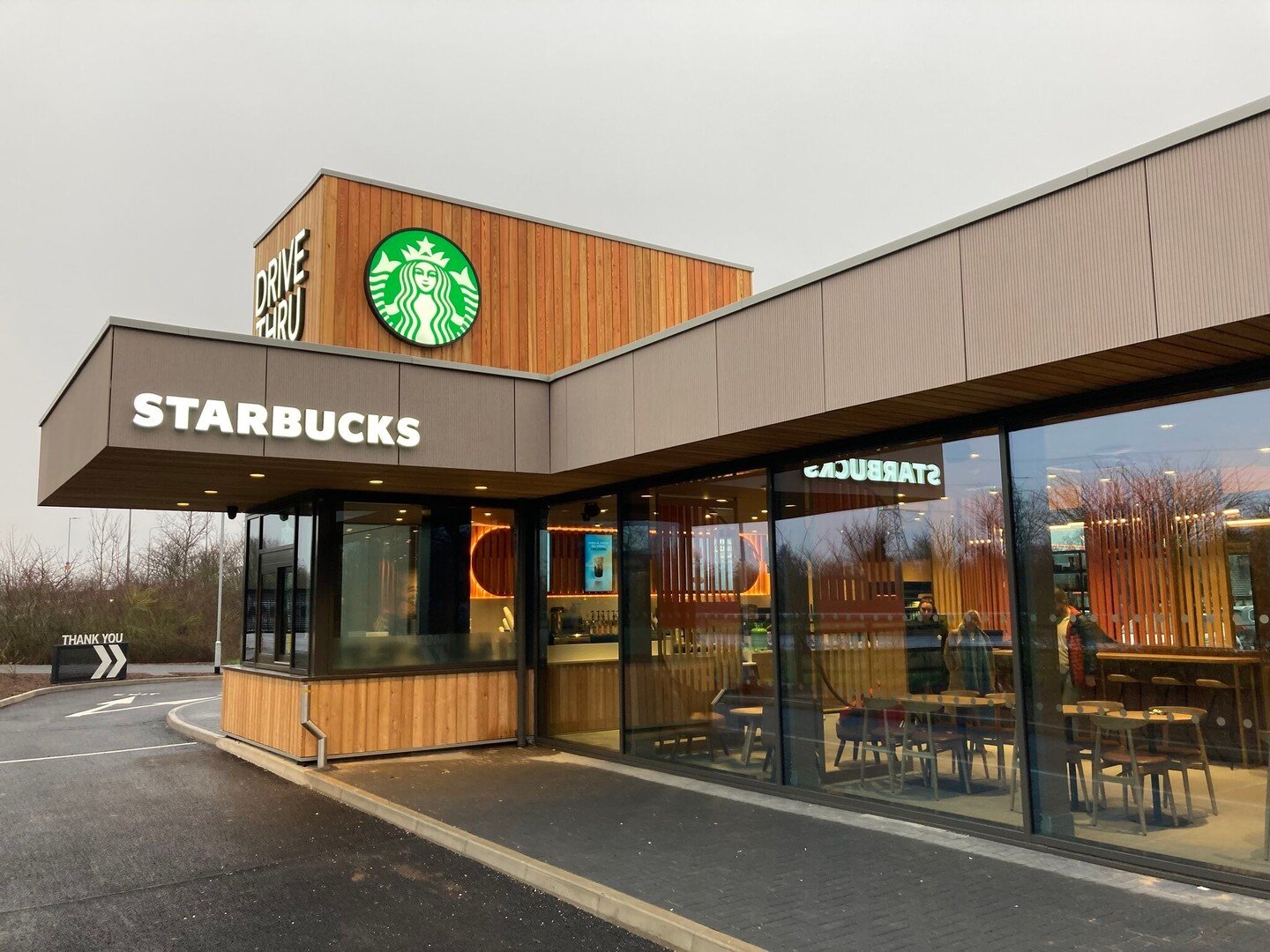 2nd new Starbucks drive-thru opening of the day for 23.5 Degrees!