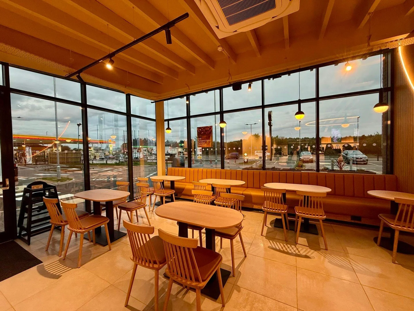 Our first full service drive-thru taken from initial feasibility stages all the way through planning, shell construction and fit-out finally open @Harlow A414 J7 @Starbucks