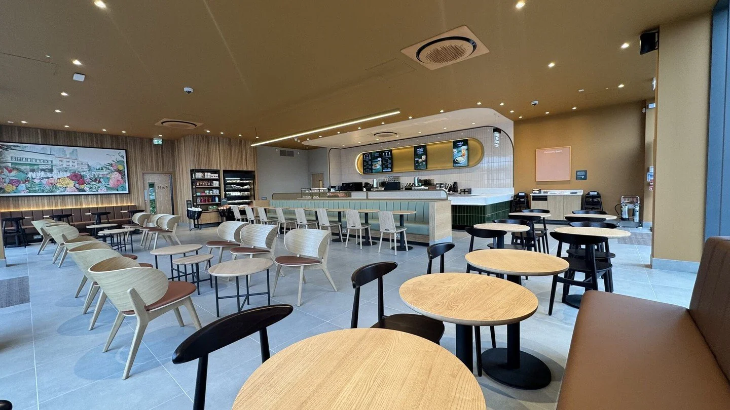 Latest store for Starbucks just opened at Greenlaw Village, Glasgow