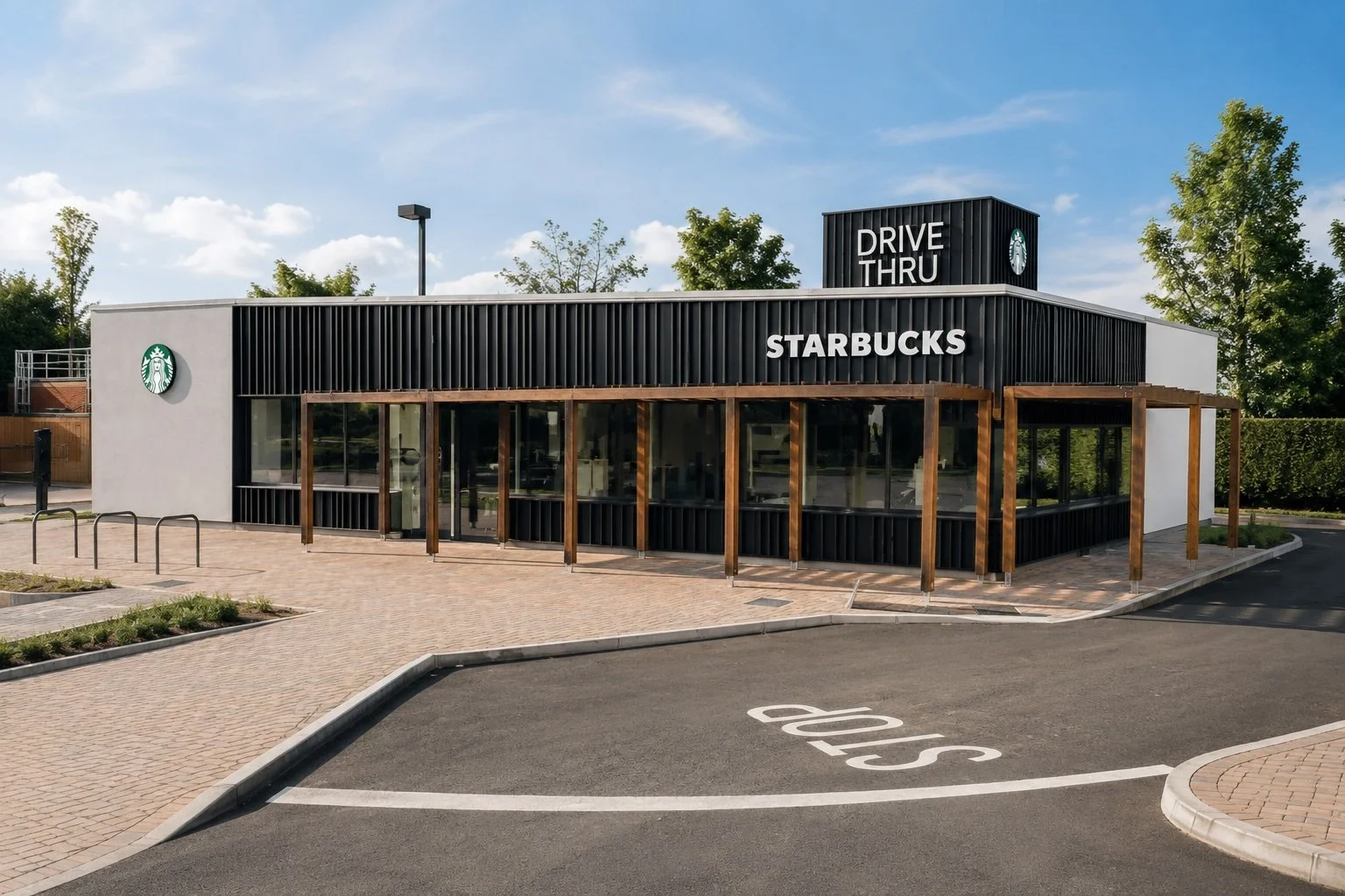 Starbucks Coffee Drive Thru
