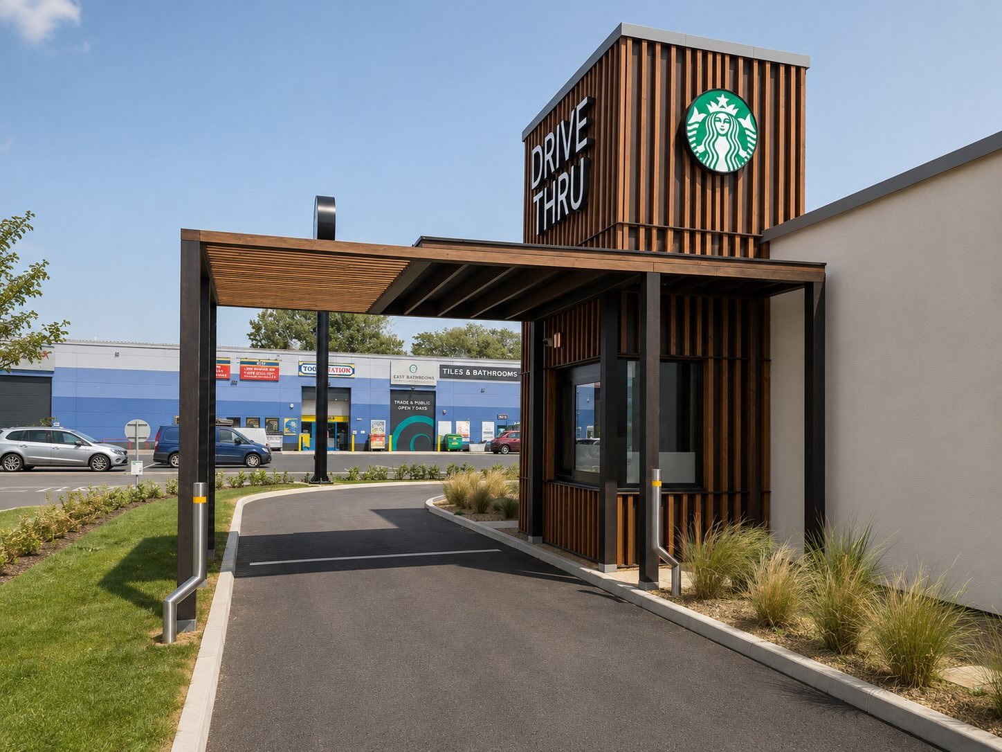 Starbucks Coffee Drive Thru