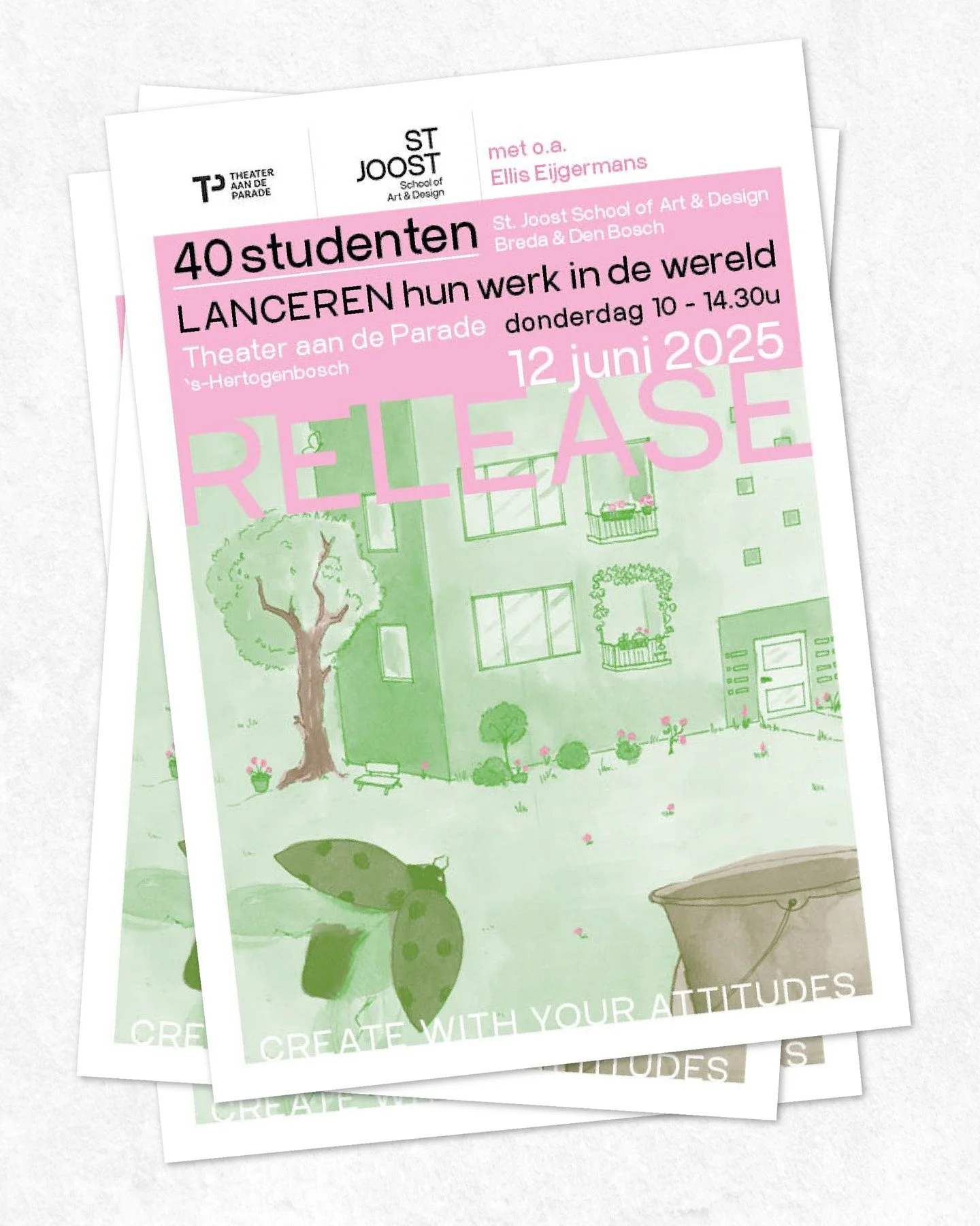 De eerste release van Groen Begin! 🌱 Kom jij ook?

Op 12 juni geef ik een pitch in het Theater aan de Parade in Den Bosch! 🎉

Groen Begin draait om het idee dat elke kleine duurzame stap telt. Denk aan een extra potje bloemen in de tuin of een klei