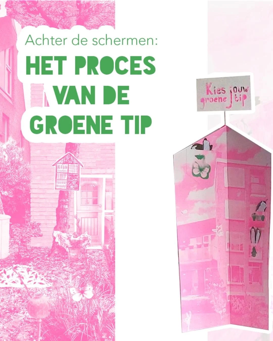 De Groene Tip: Volg mijn proces! 🌱

Hey allemaal!
Ik ben bezig met een bijzonder project: De Groene Tip. Dit is een creatief en initiatief om mensen te inspireren kleine stappen te zetten richting een duurzamer leven. Het wordt een interactief 3D-ku