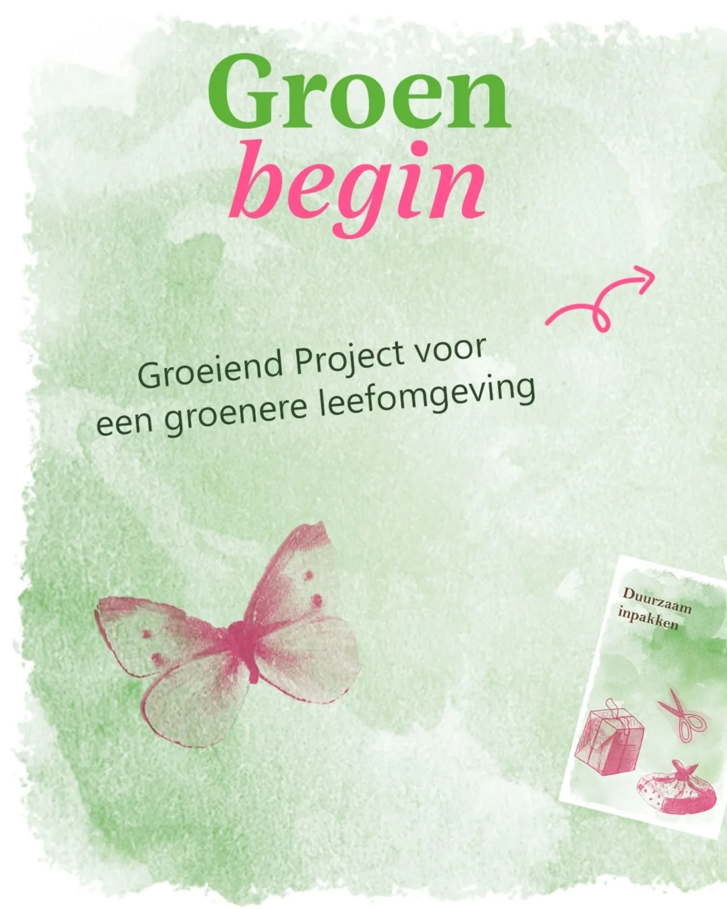 Groene woensdag! Ben jij er klaar voor? Vanaf nu plaats ik elke woensdag een groene tip op mijn verhaal. Elke kleine stap telt 🌿🌷