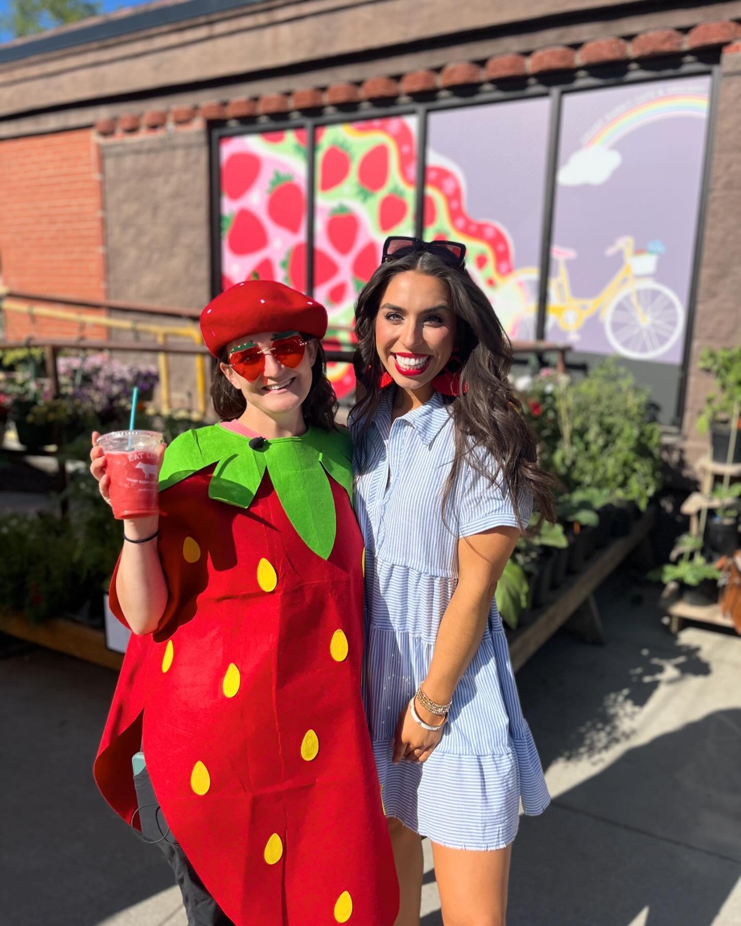 Ava from @accesscarolina_gvl is here this morning gushing over all the strawberry happiness we got at the Swamp! And we don&rsquo;t blame her, I mean look at this stuff. Tune in or even better, put on your best strawberry costume and come hang with u