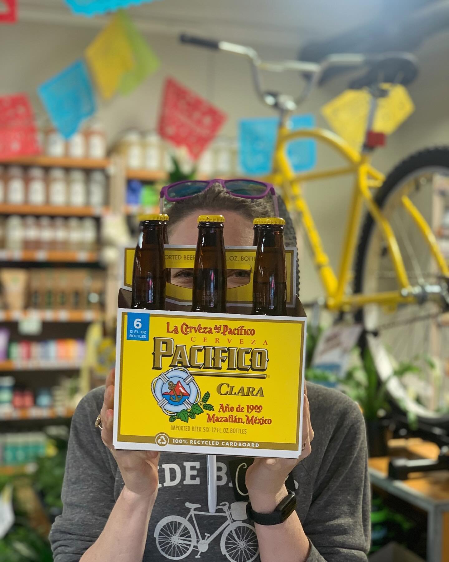 Anyone seen Carole? Been lookin for her all day! Oh well, guess we&rsquo;ll have to crack open a cold bottle of @pacificobeer while we wait. Get it on sale all month!