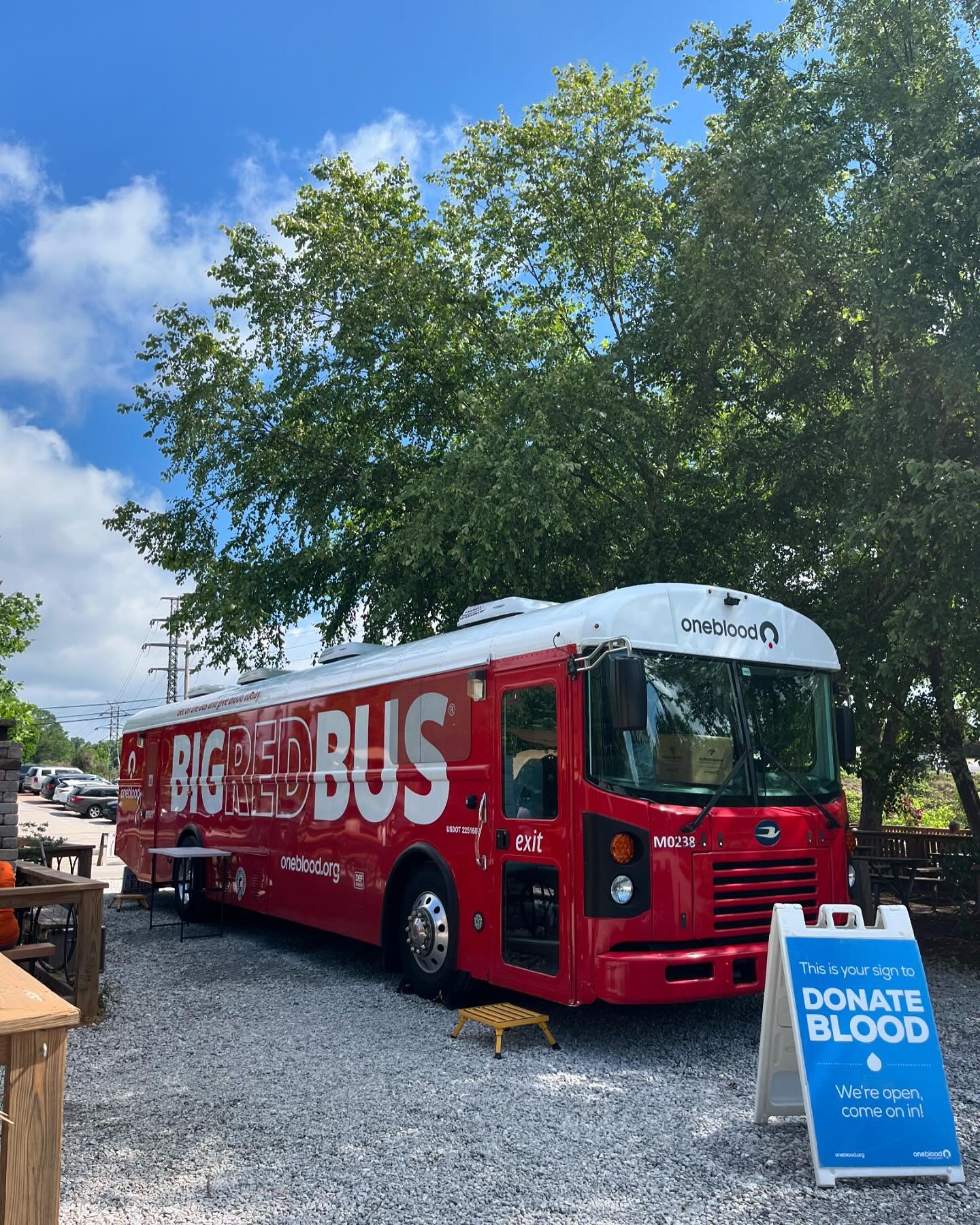They&rsquo;re out for blood&hellip; I mean, in a good way, to save lives! @myoneblood is here, donate blood and in exchange you&rsquo;ll get a gift from them, and a little gift from us! Hint: our gift is stecca.