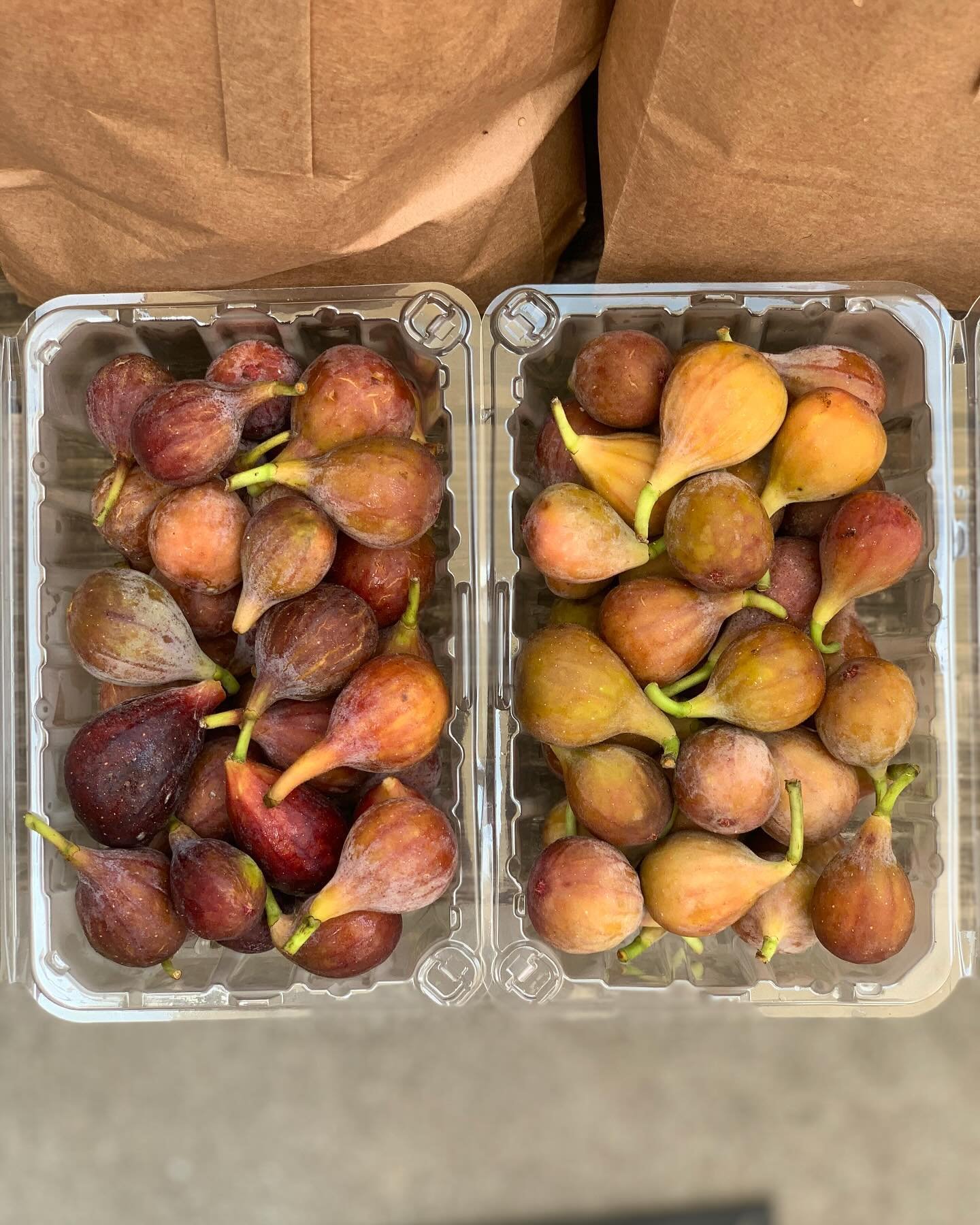This is kind of a fig deal. Sweet and juicy local figs are here! From @the_happy_berry . It&rsquo;s jam time.