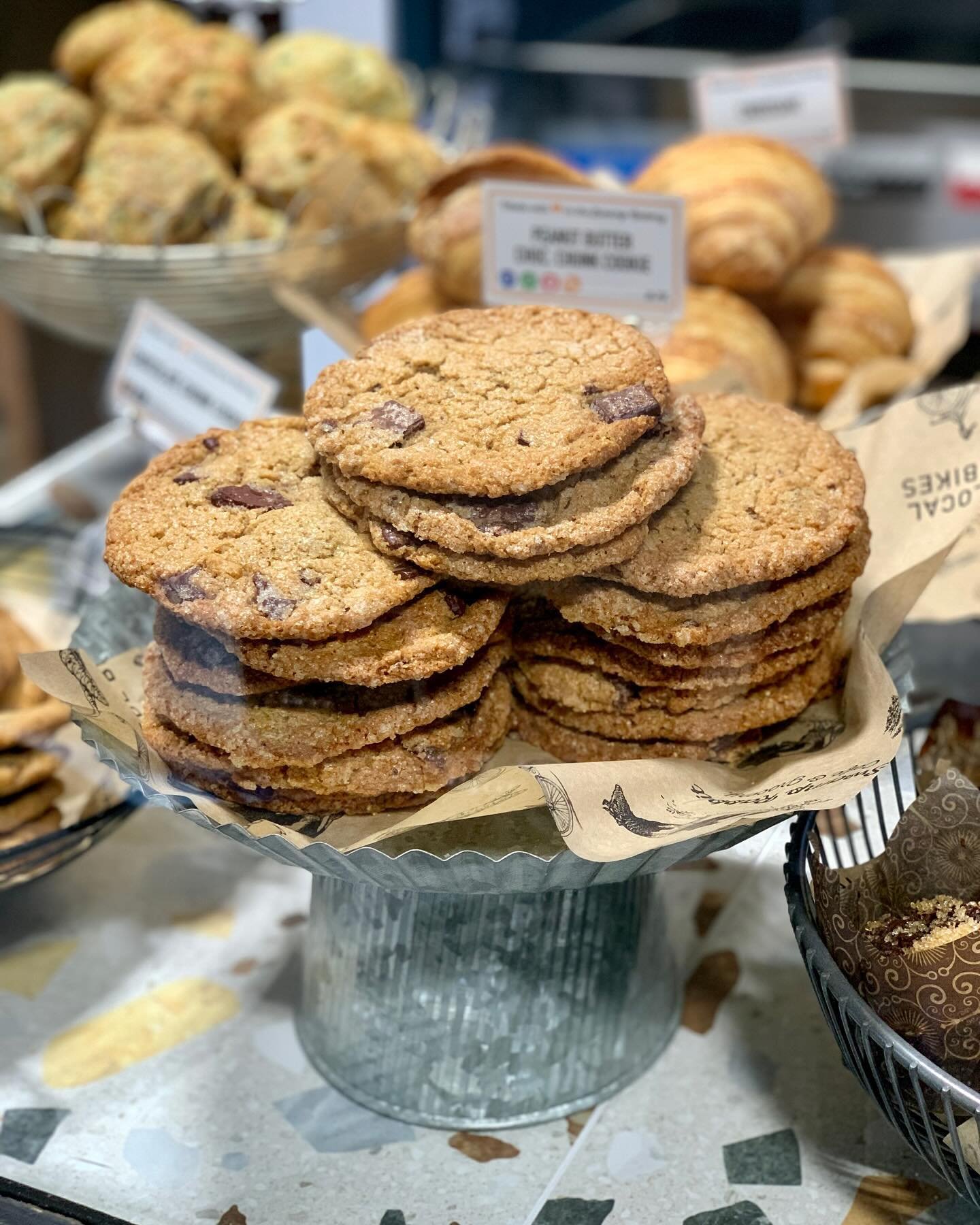 Coffee Bar cookies are calling your name this morning.