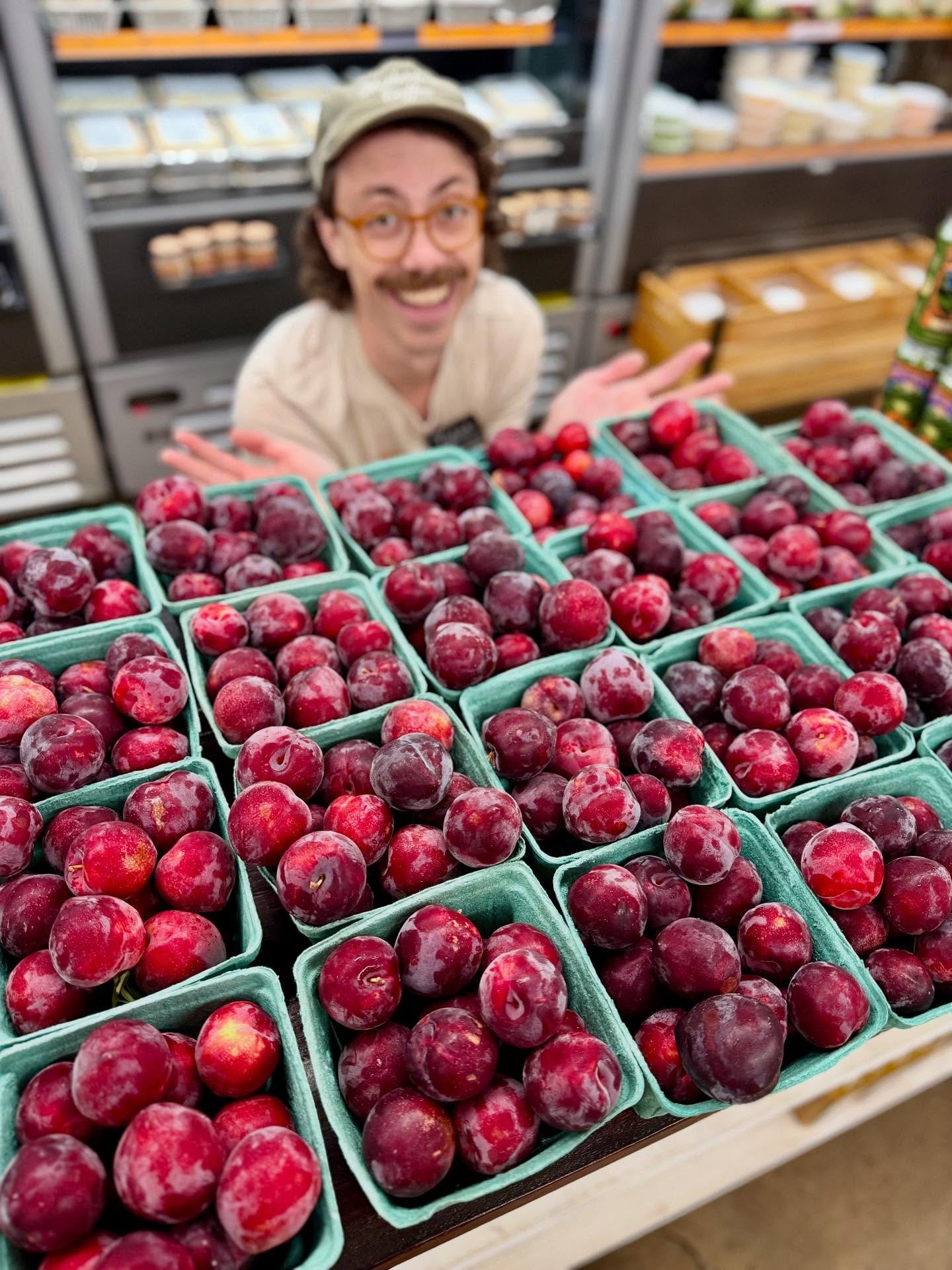 Life&rsquo;s a plum. Especially when you fill your life with fresh local fruit.