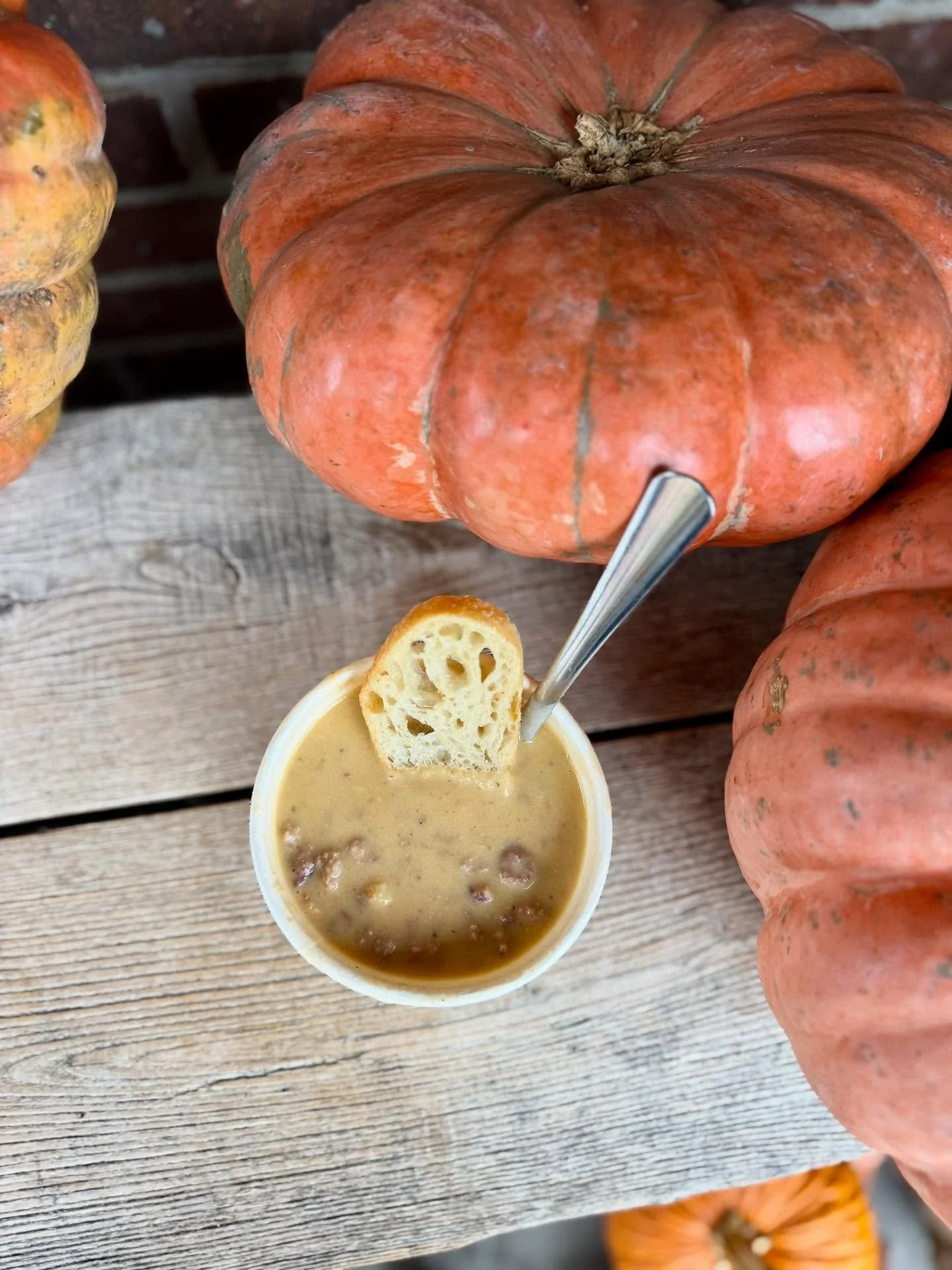Looking for a reason to brave the weather? It’s cheeseburger soup day at the Swamp!