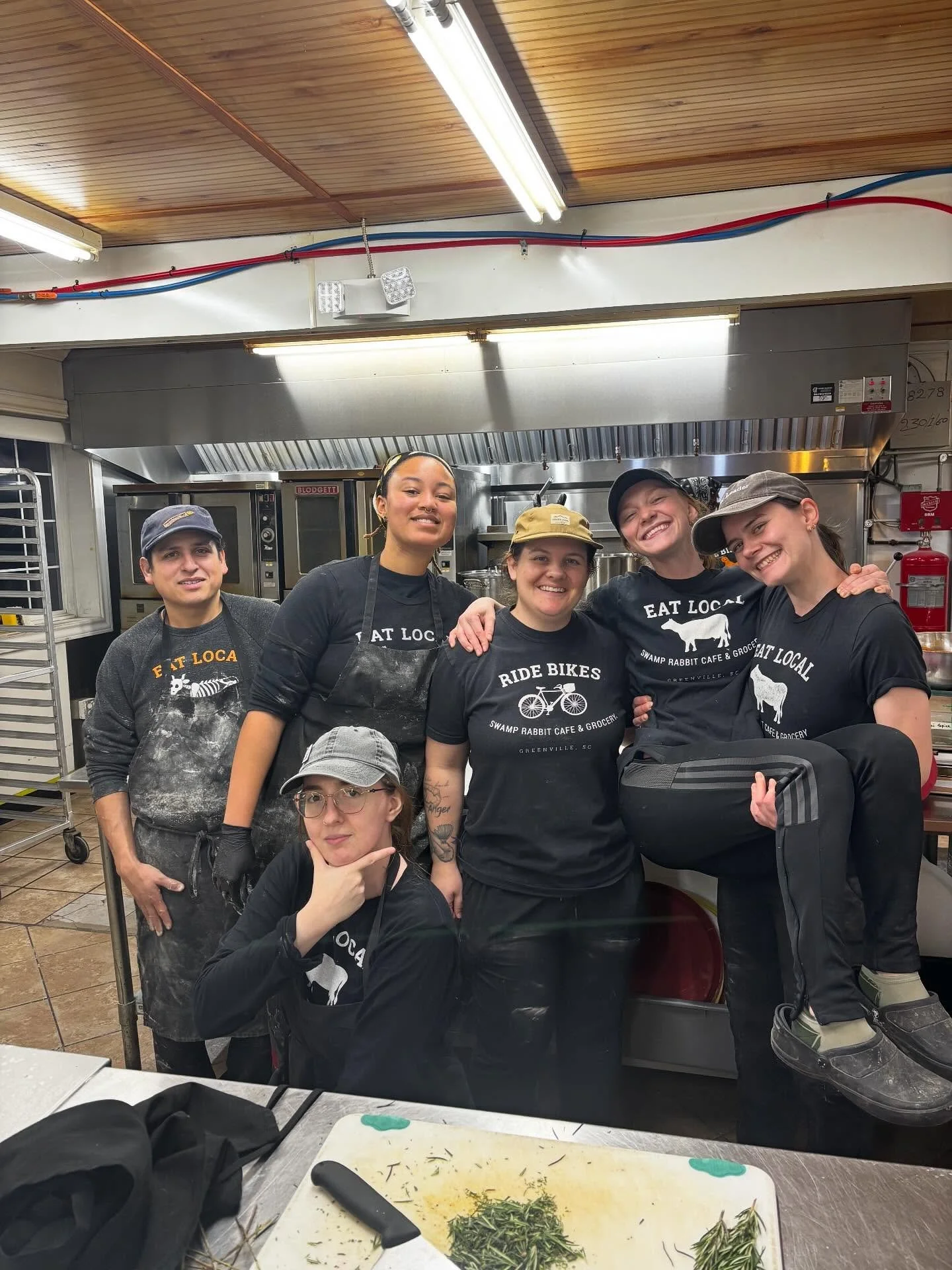 Who wants to work with the best team on the planet, including the @sc.agriculture 2025 chef ambassador?! We are hiring several positions, including a kitchen assistant general manager. Help us make delicious food while supporting hundreds of local fa