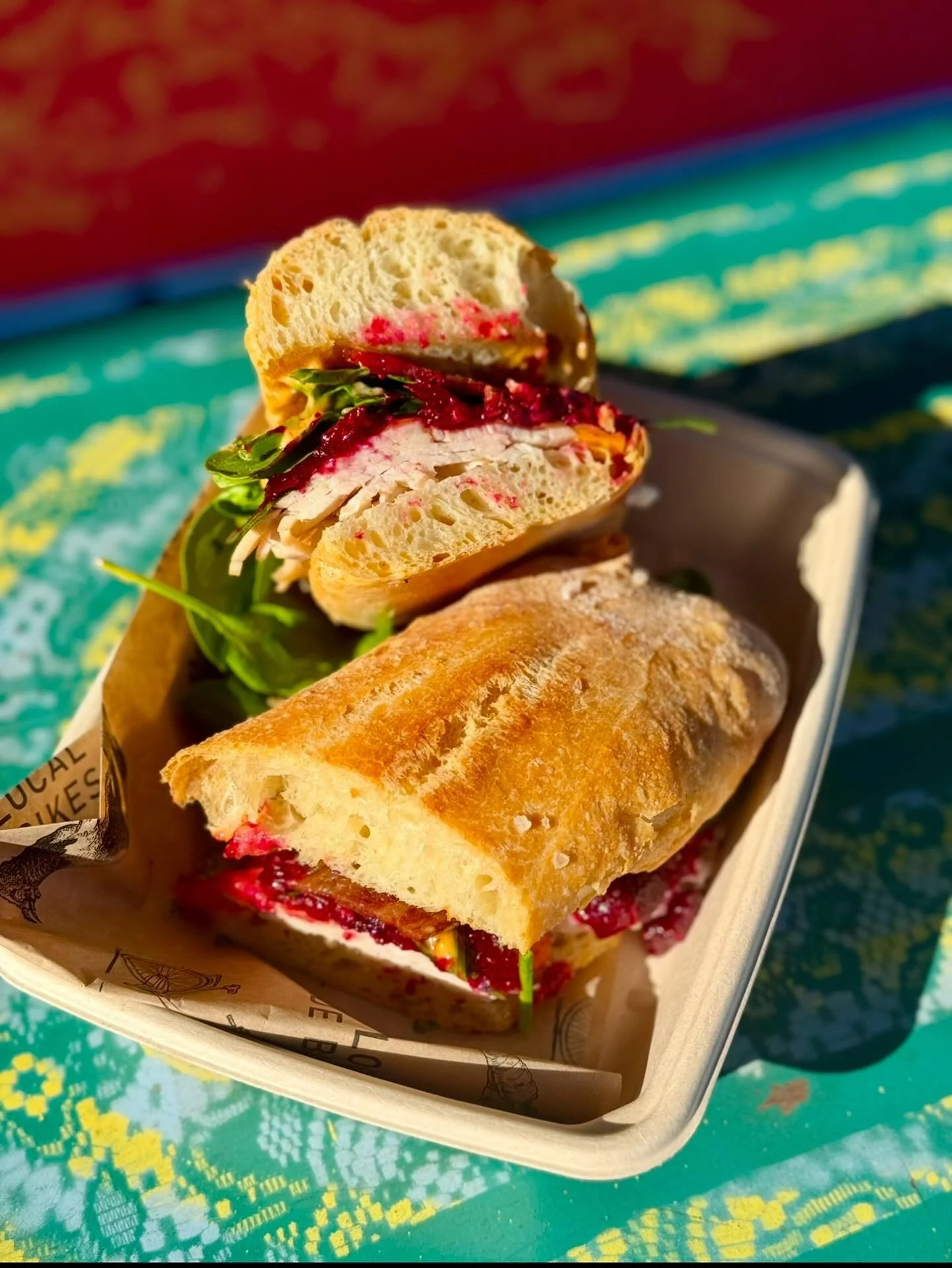 Who&rsquo;s your daddy? This sandwich. The Cran-Daddy returns to the Swamp menu THIS FRIDAY! Turkey, local bacon, local cheddar, spinach, house made cranberry sauce, and chipotle mayo.