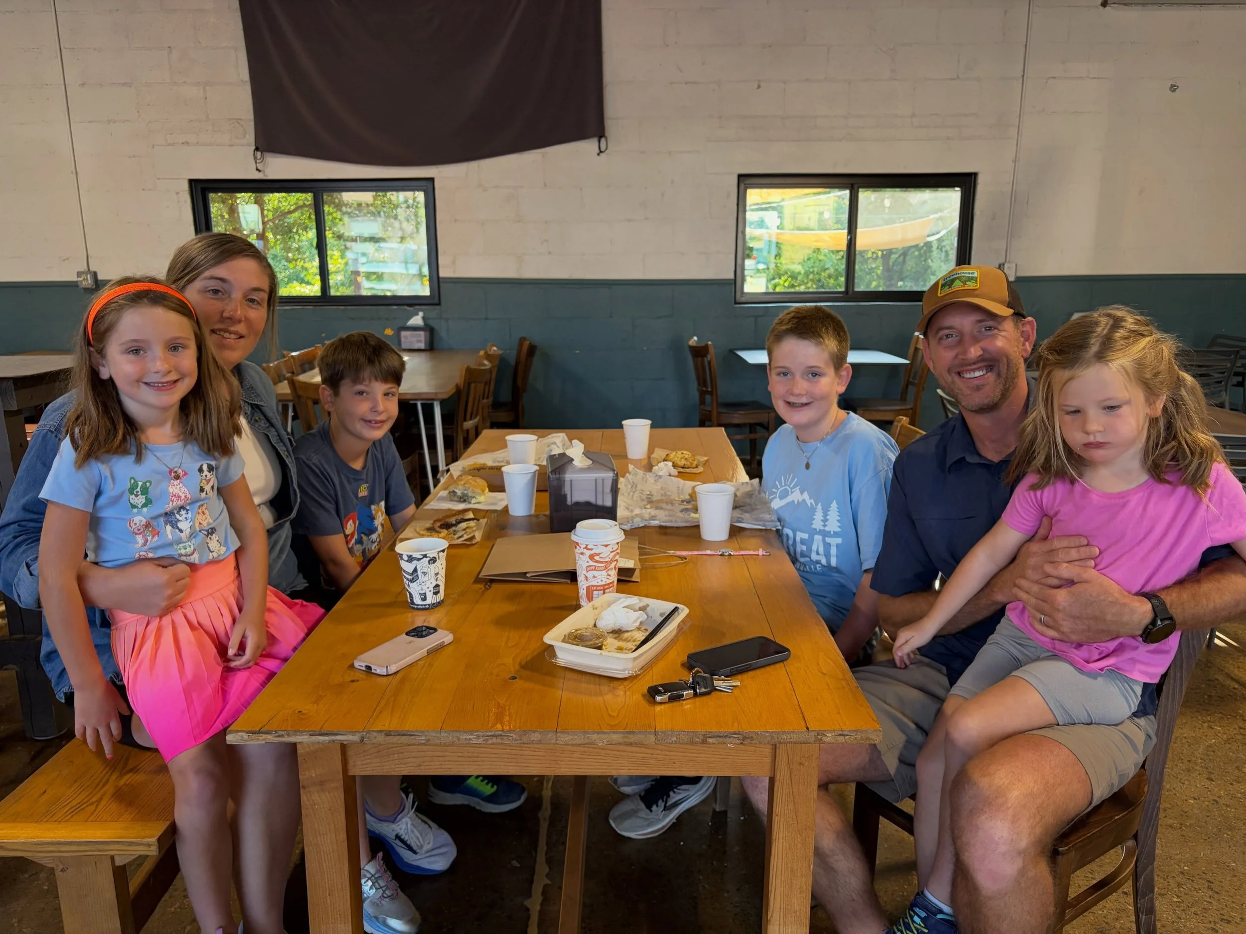Love the @clarescreamery family! It&rsquo;s gonna be a scorching 90 degrees out today. That kind of weather screams for ice scream.