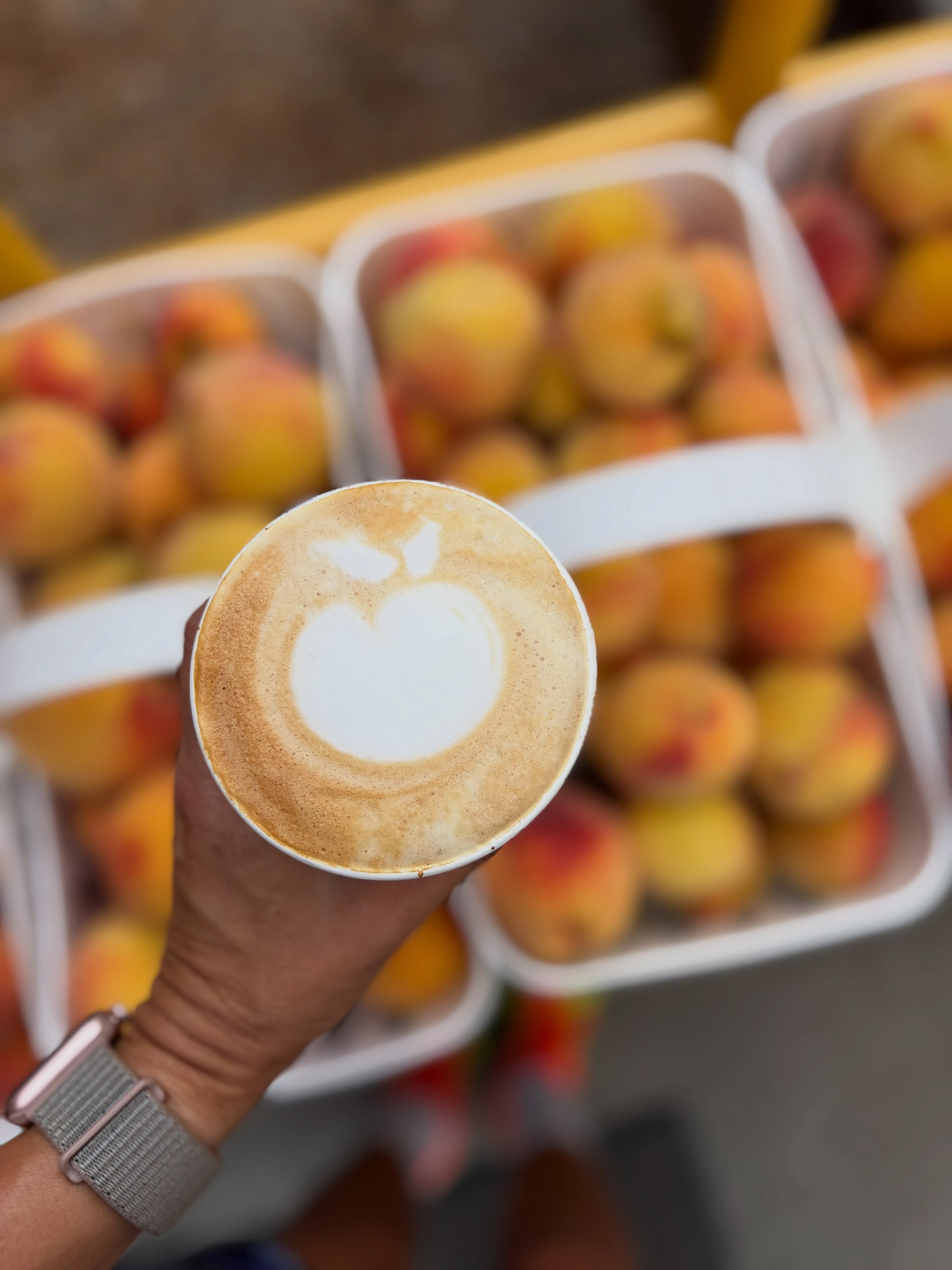 Hold the latte. It&rsquo;s Sunday morning and we&rsquo;ve got the peachiest vibes.