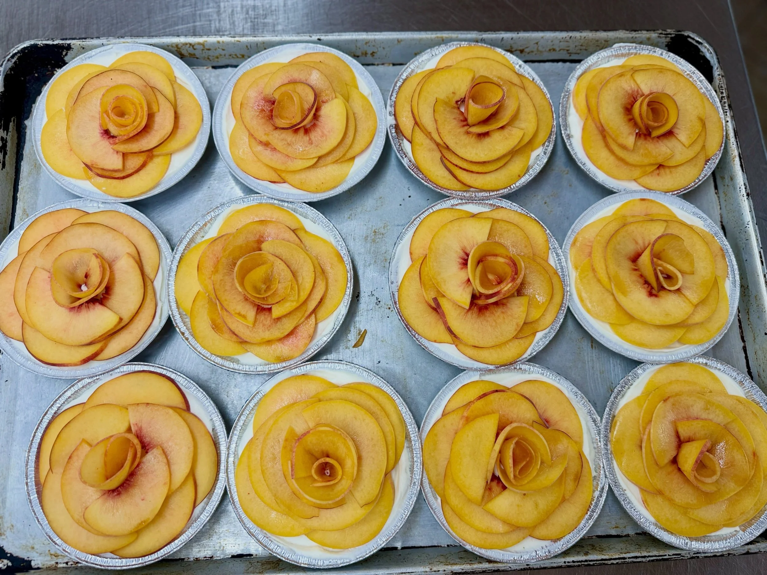 It&rsquo;s Monday. But at least there&rsquo;s mini peach cream pies!
