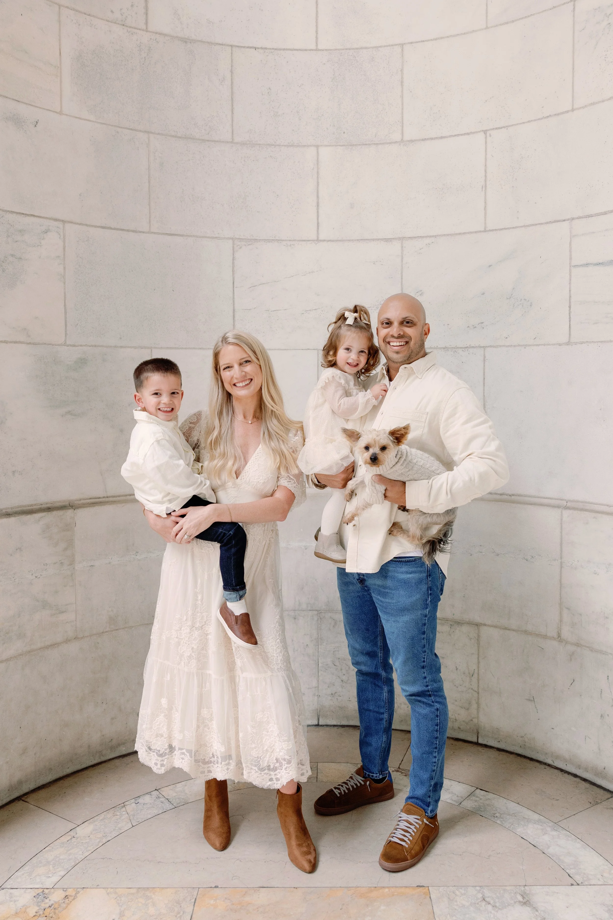 Family Photos at NYC Public Library, NYC Mini Sessions