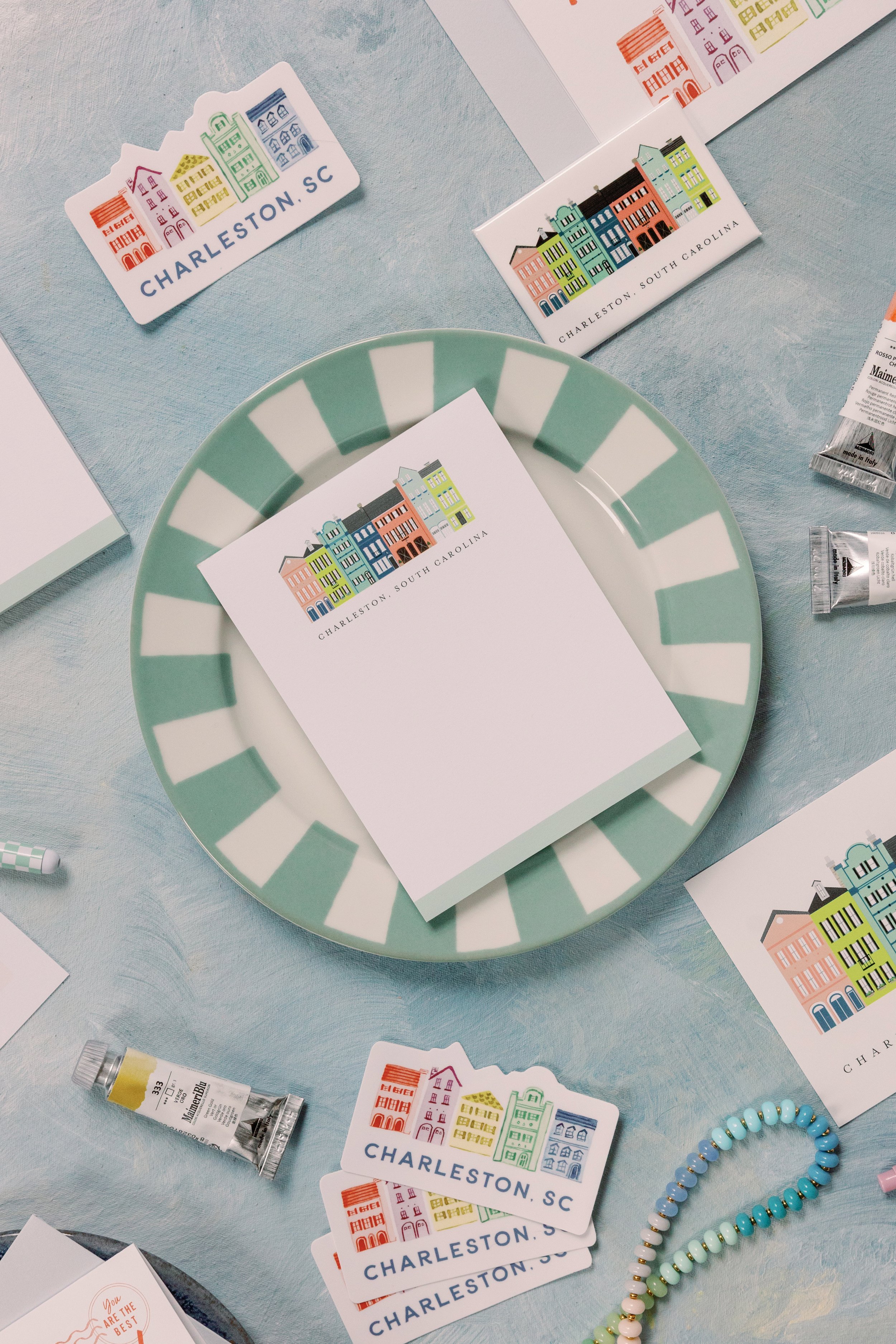 Branding Photos of Stationery, Charleston Branding Photos